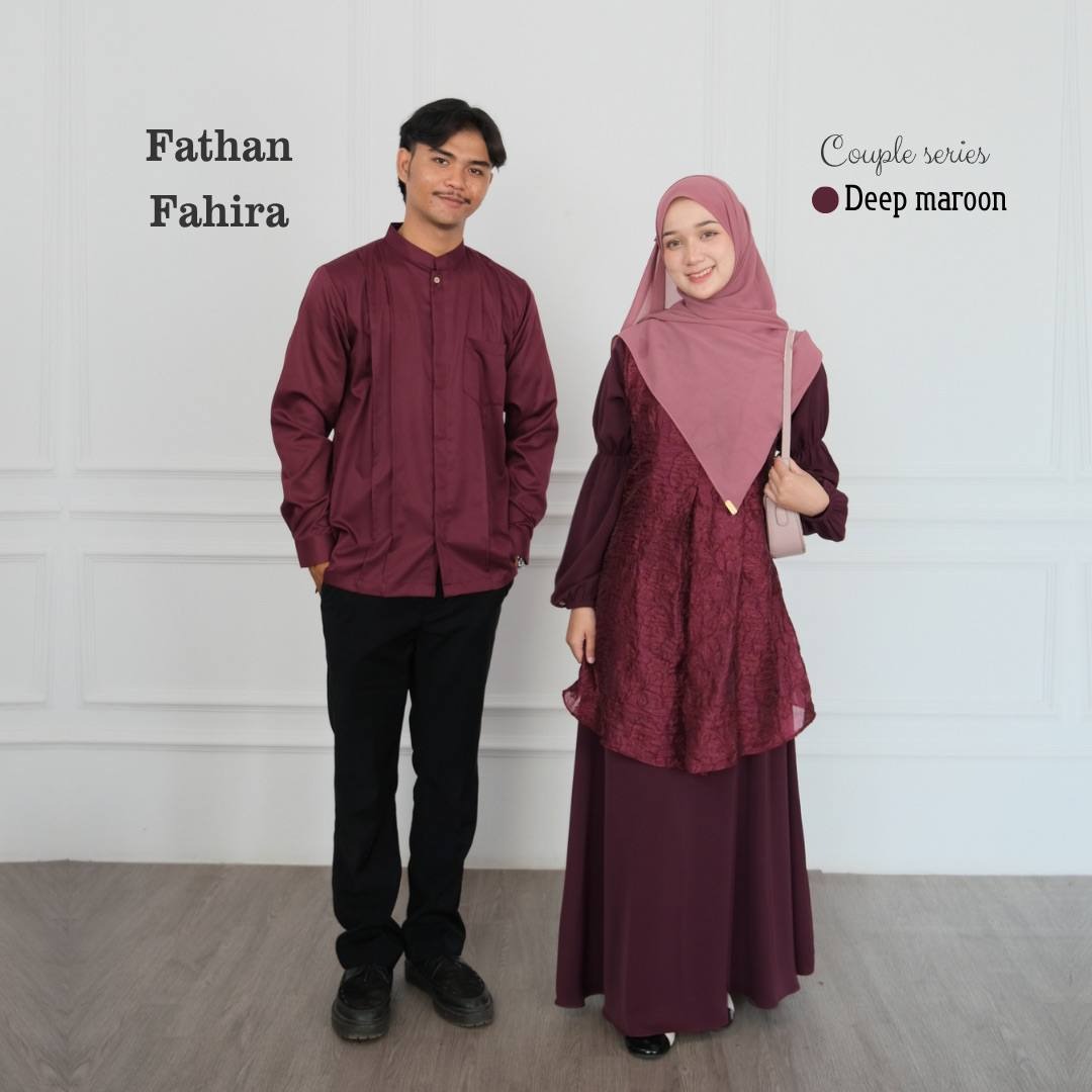 Fahira Dress | Gamis Motif Flowers Paper Silk Embroidery | Seragaman Bridesmaid