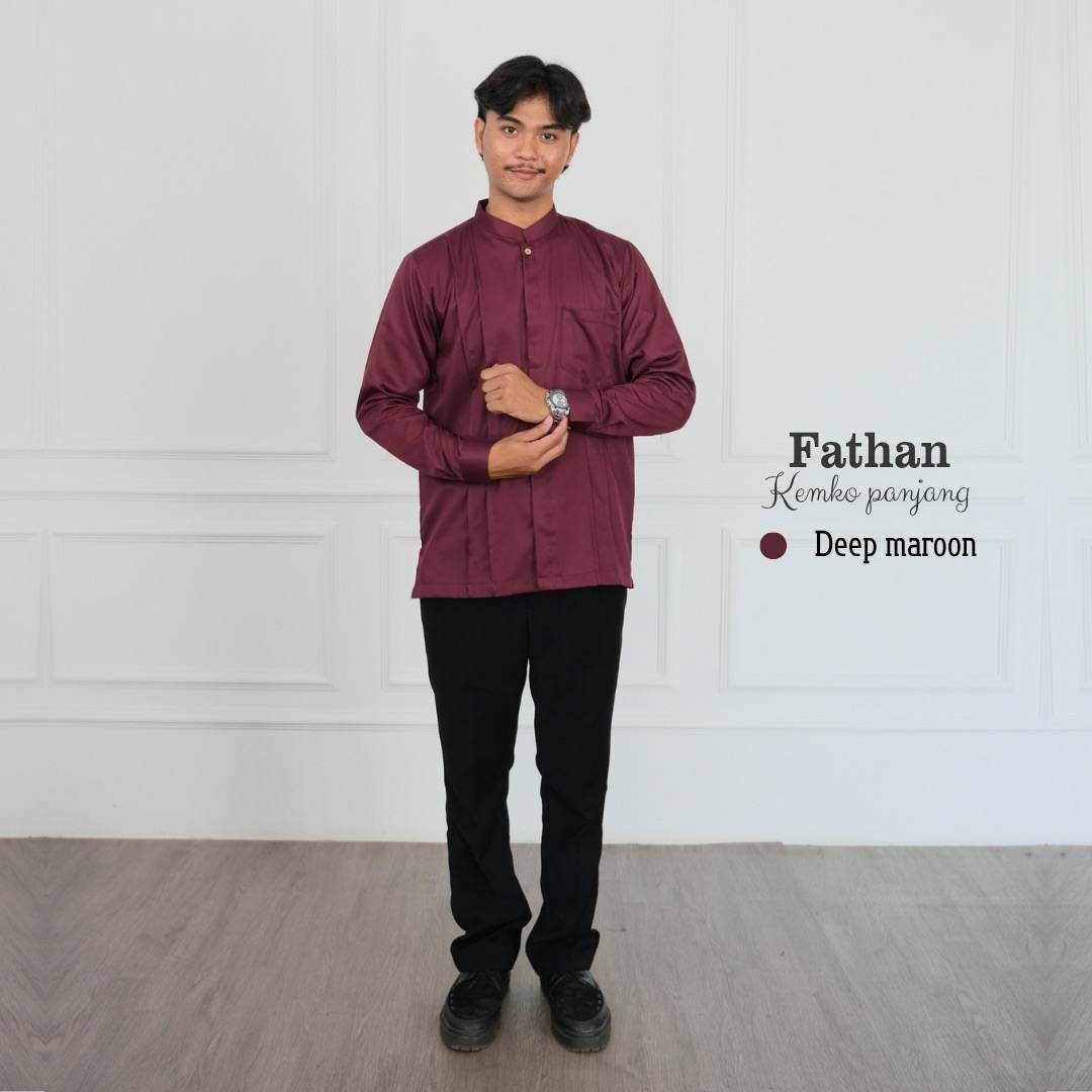 Fathan Kemko | Kemeja Koko Remaja Dewasa Lengan Pendek & Panjang | Koko Exclusive