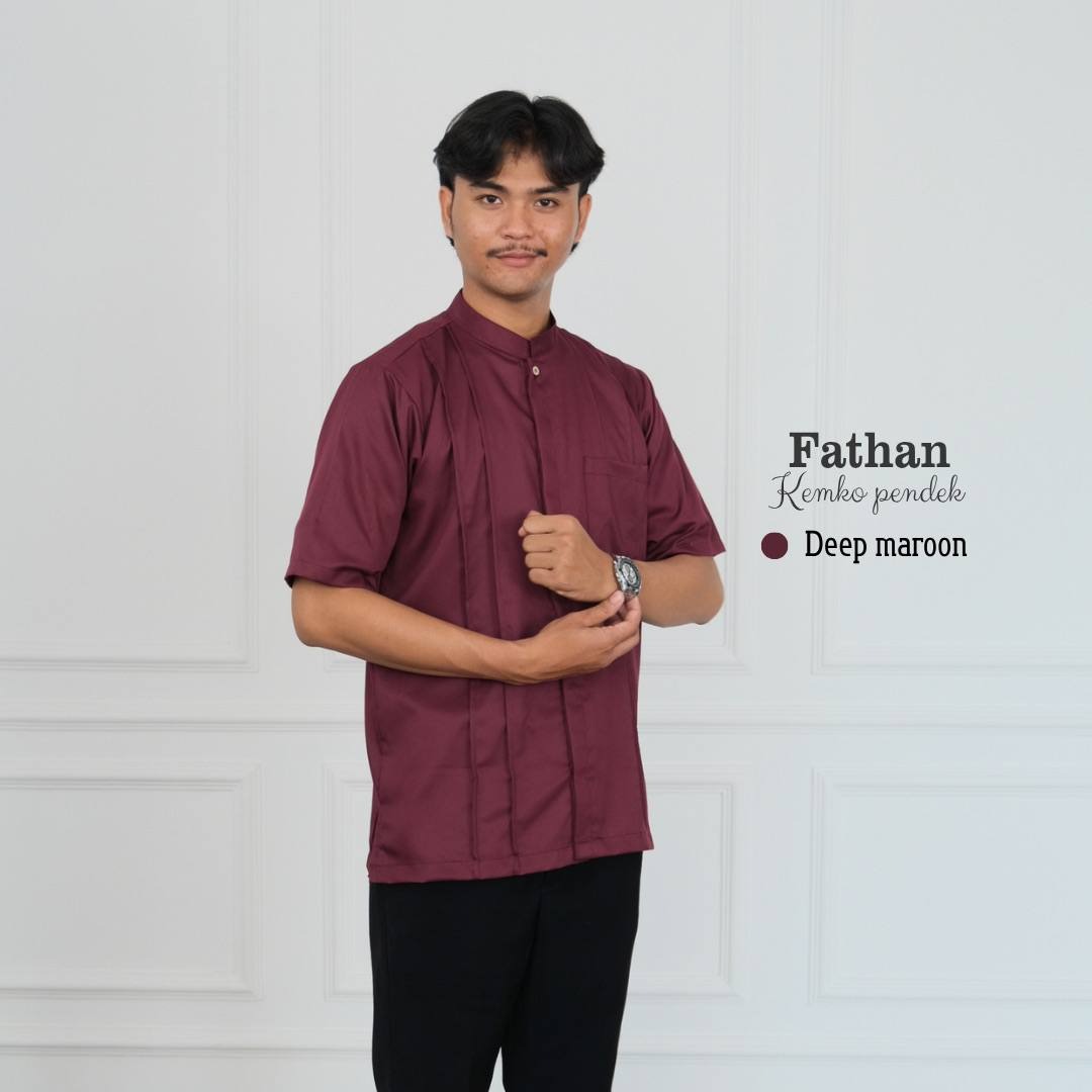 Fathan Kemko | Kemeja Koko Remaja Dewasa Lengan Pendek & Panjang | Koko Exclusive