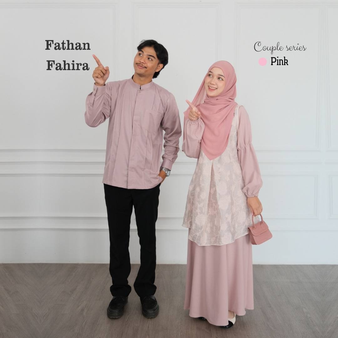 Fahira Dress | Gamis Motif Flowers Paper Silk Embroidery | Seragaman Bridesmaid