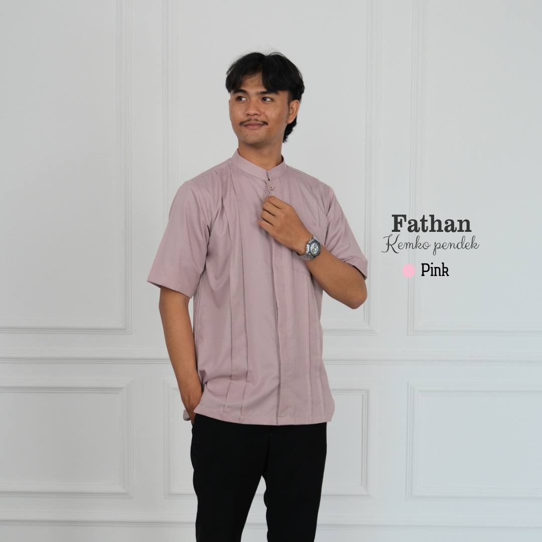 Fathan Kemko | Kemeja Koko Remaja Dewasa Lengan Pendek & Panjang | Koko Exclusive