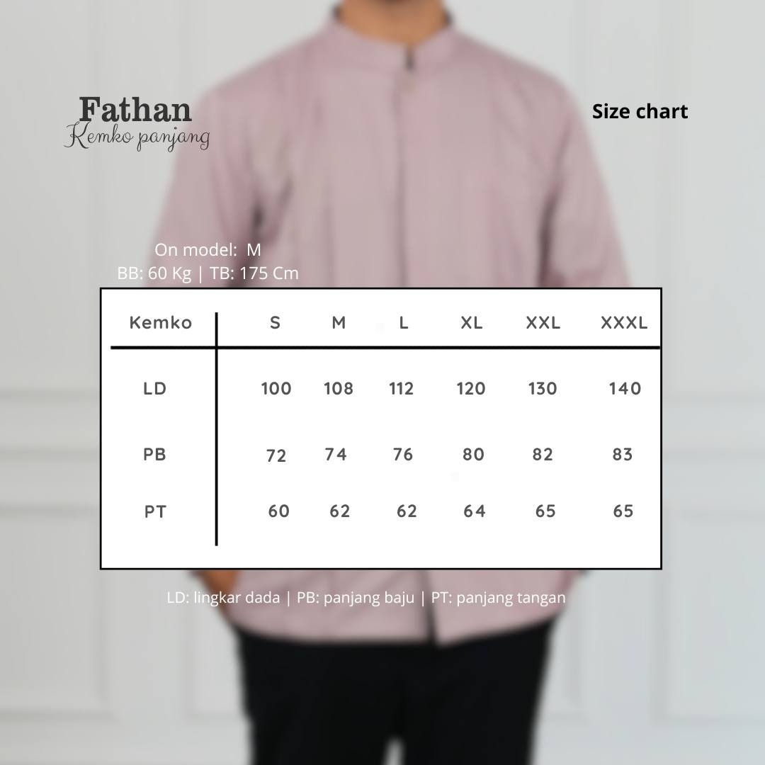 Fathan Kemko | Kemeja Koko Remaja Dewasa Lengan Pendek & Panjang | Koko Exclusive