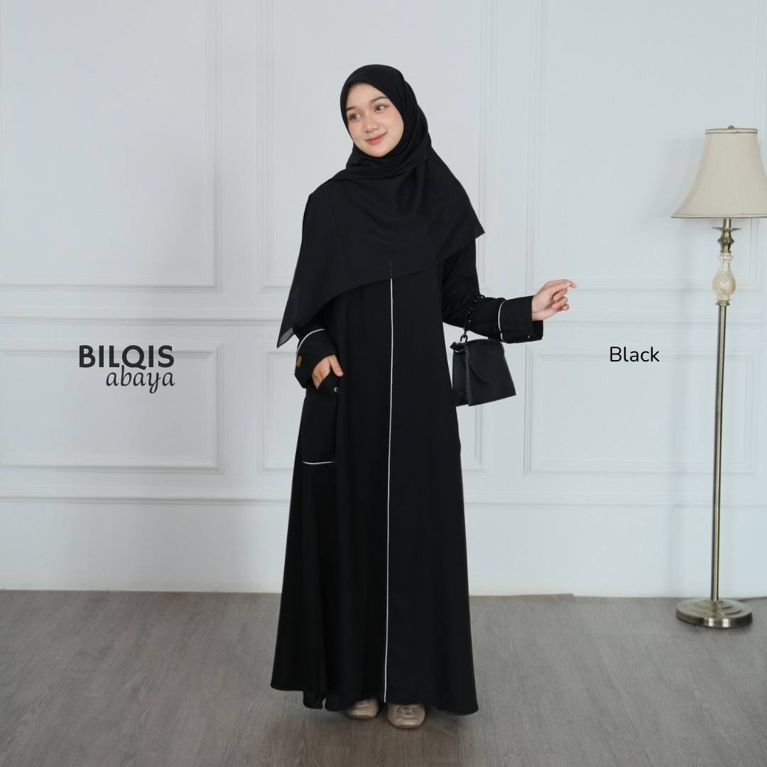 Bilqis Abaya Wanita Muslim Exclusive Terbaru