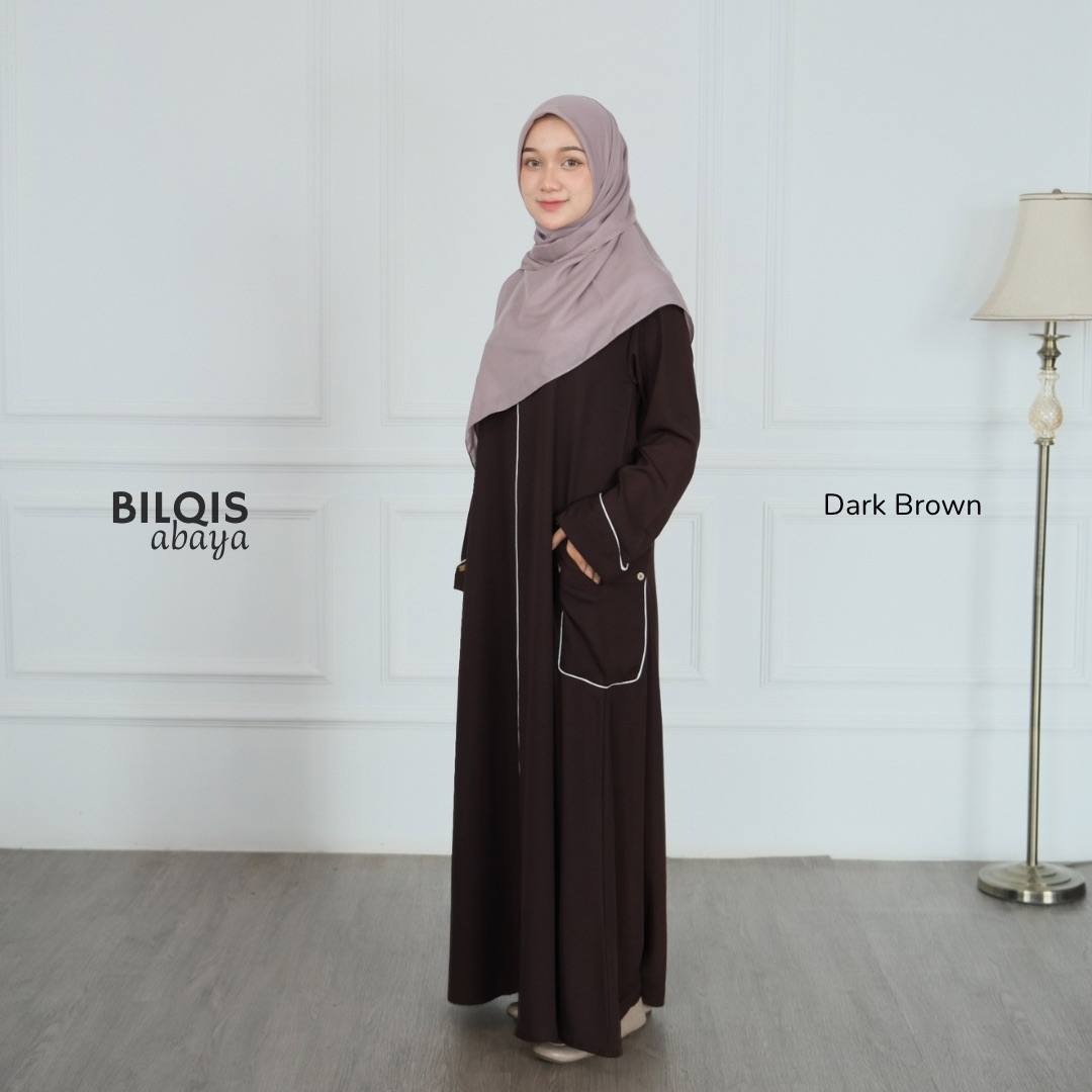 Bilqis Abaya Wanita Muslim Exclusive Terbaru