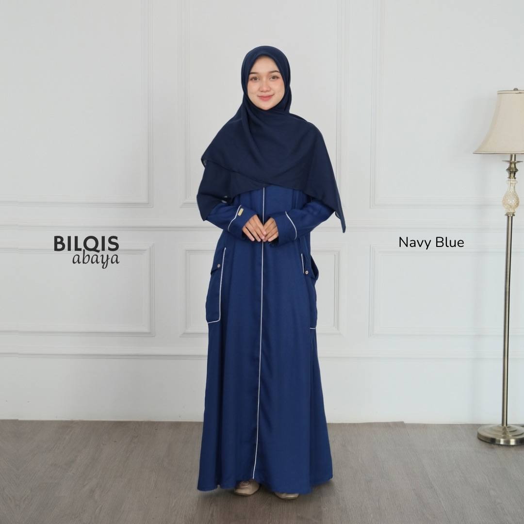Bilqis Abaya Wanita Muslim Exclusive Terbaru