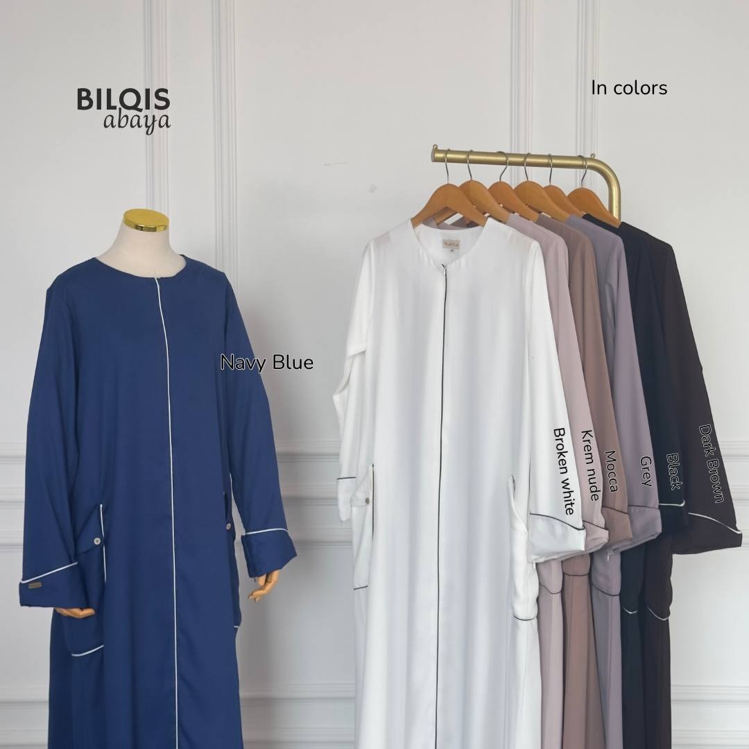 Bilqis Abaya Wanita Muslim Exclusive Terbaru