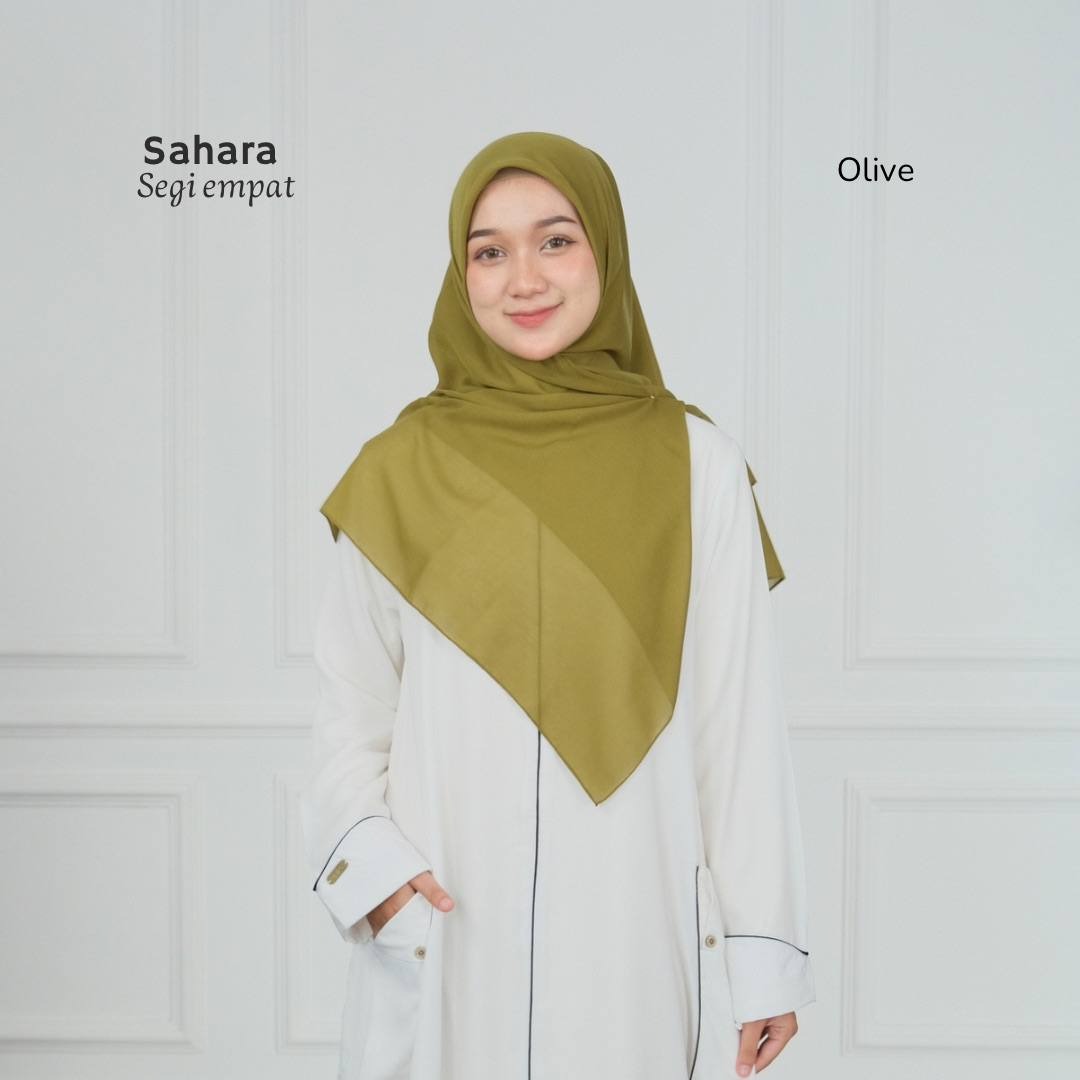 Sahara Hijab Segiempat Standar Voal 