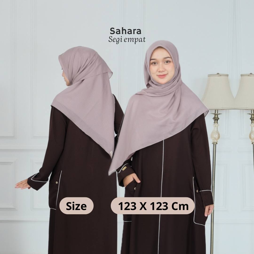 Sahara Hijab Segiempat Standar Voal 