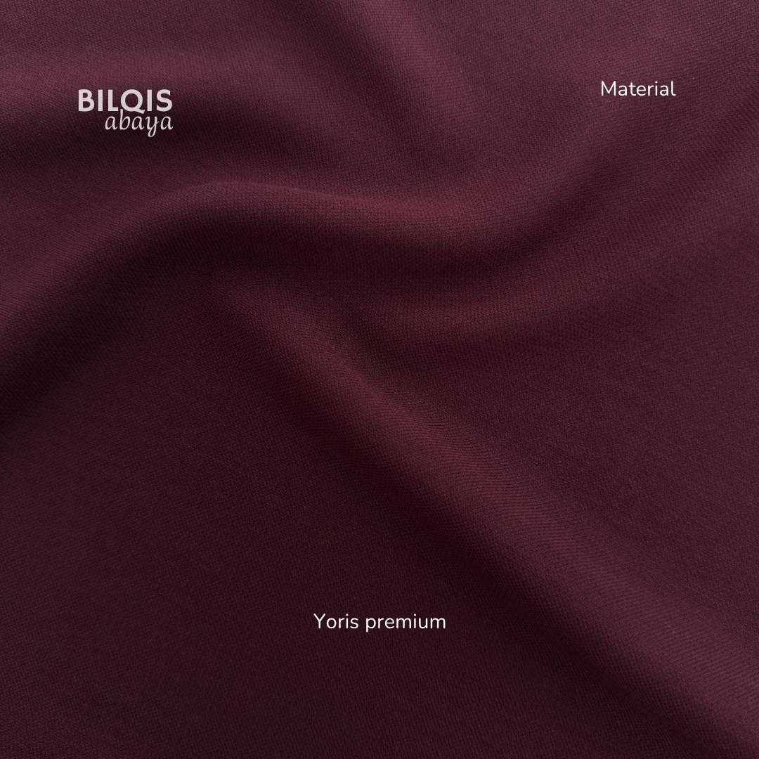 Bilqis Abaya Wanita Muslim Exclusive Terbaru
