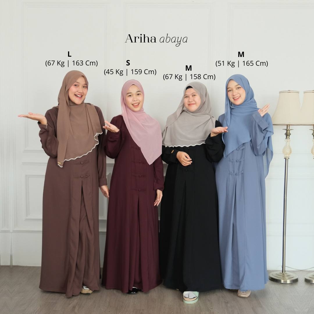 Ariha Abaya Exclusive Terbaru Kekinian