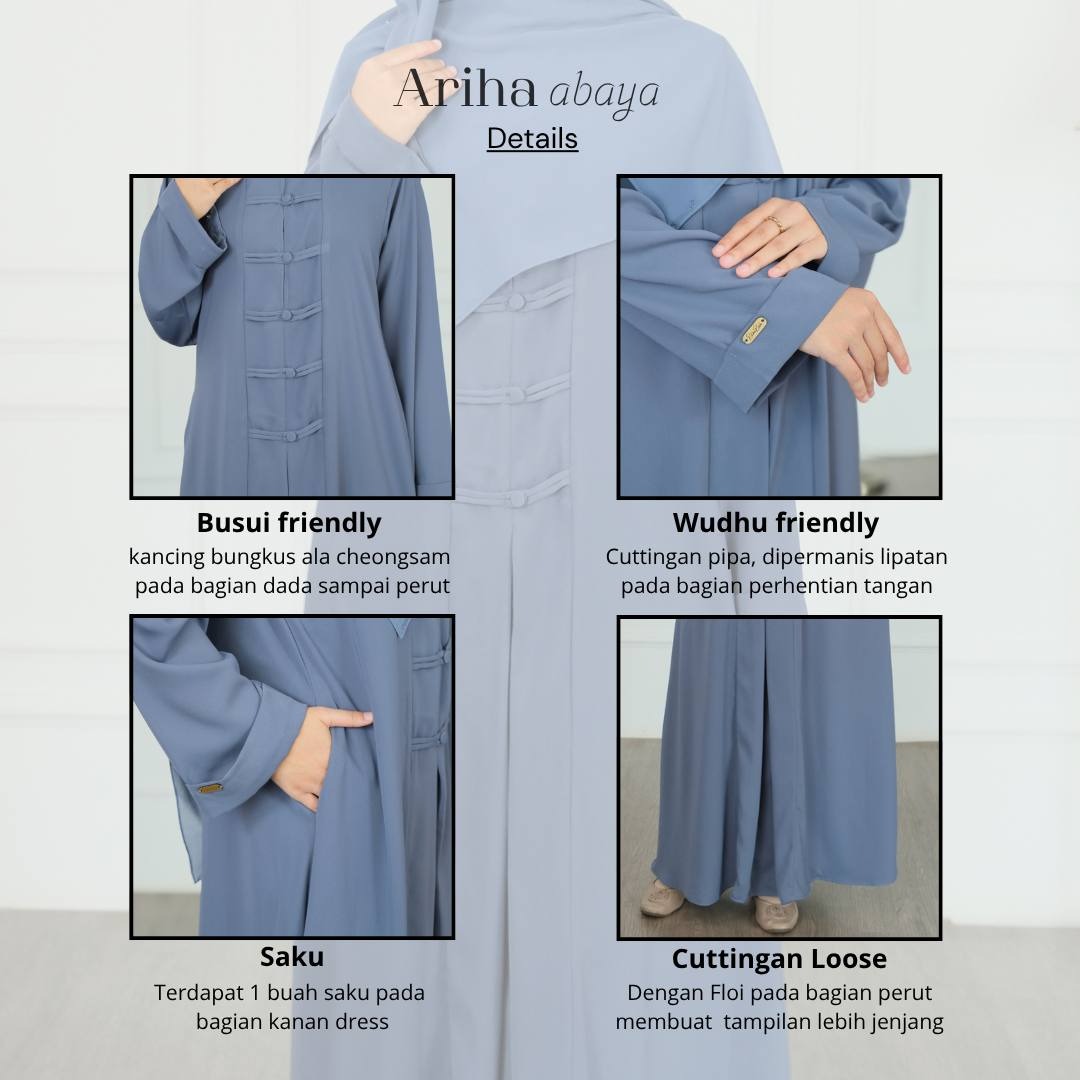 Ariha Abaya Exclusive Terbaru Kekinian