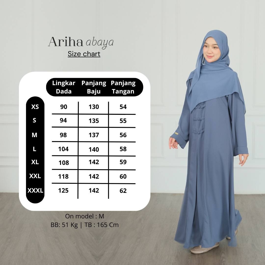 Ariha Abaya Exclusive Terbaru Kekinian