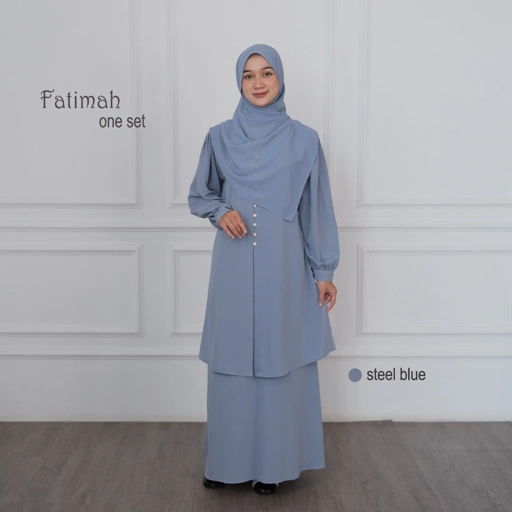 Fatimah One set Tunik Rok Outfit Remaja Kekinian