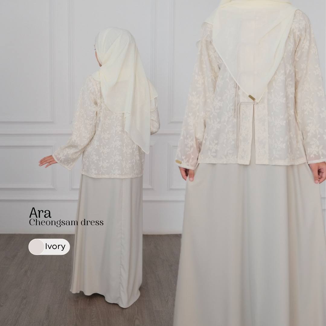 Ara Cheongsam Inner Dress | Basic Inner Simple Elegan
