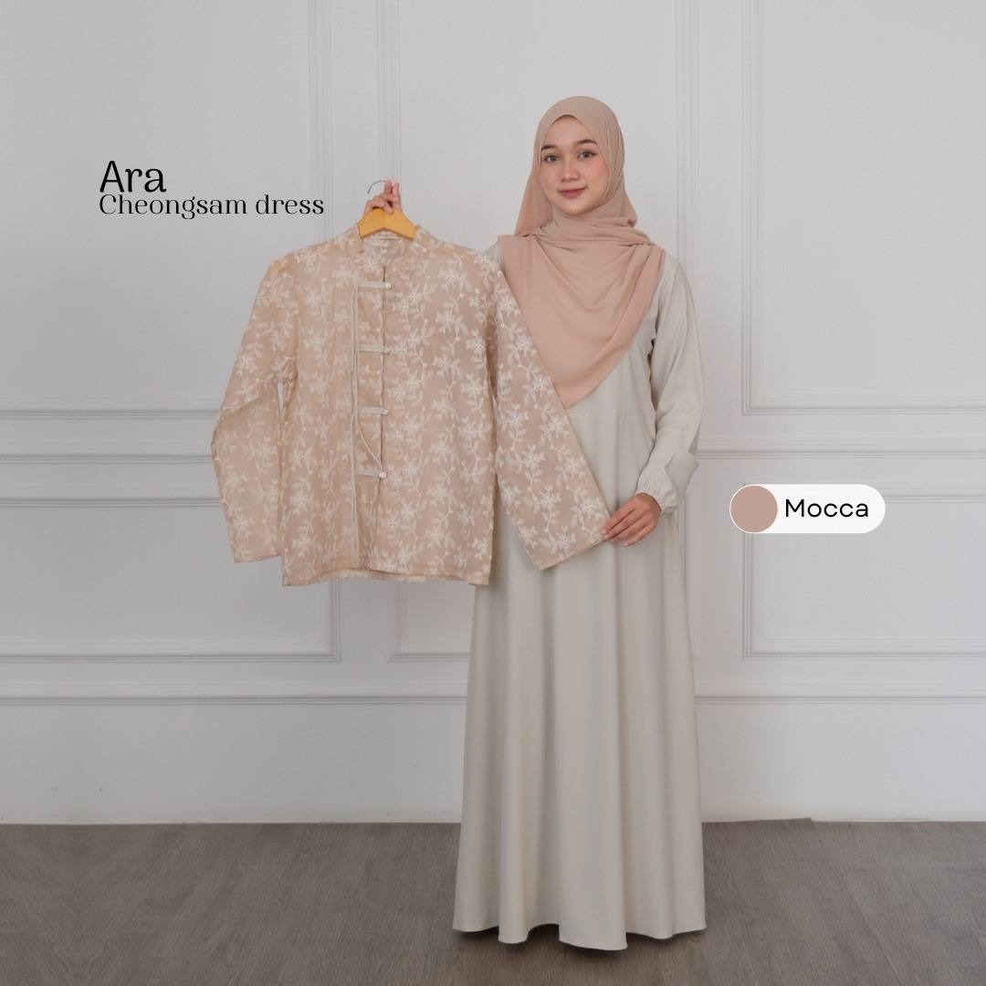 Ara Cheongsam | Modern Outerwear Silk Embroidery