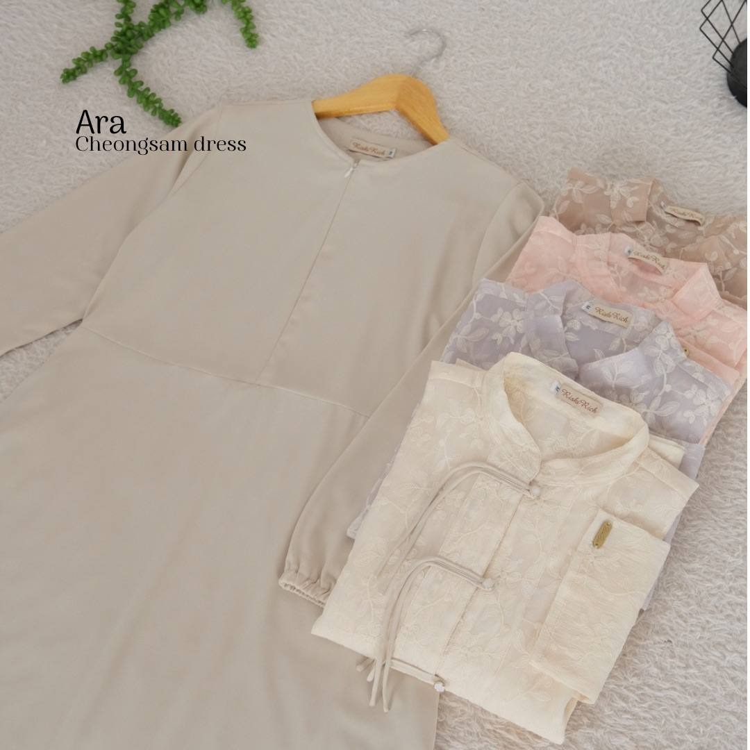 Ara Cheongsam | Modern Outerwear Silk Embroidery