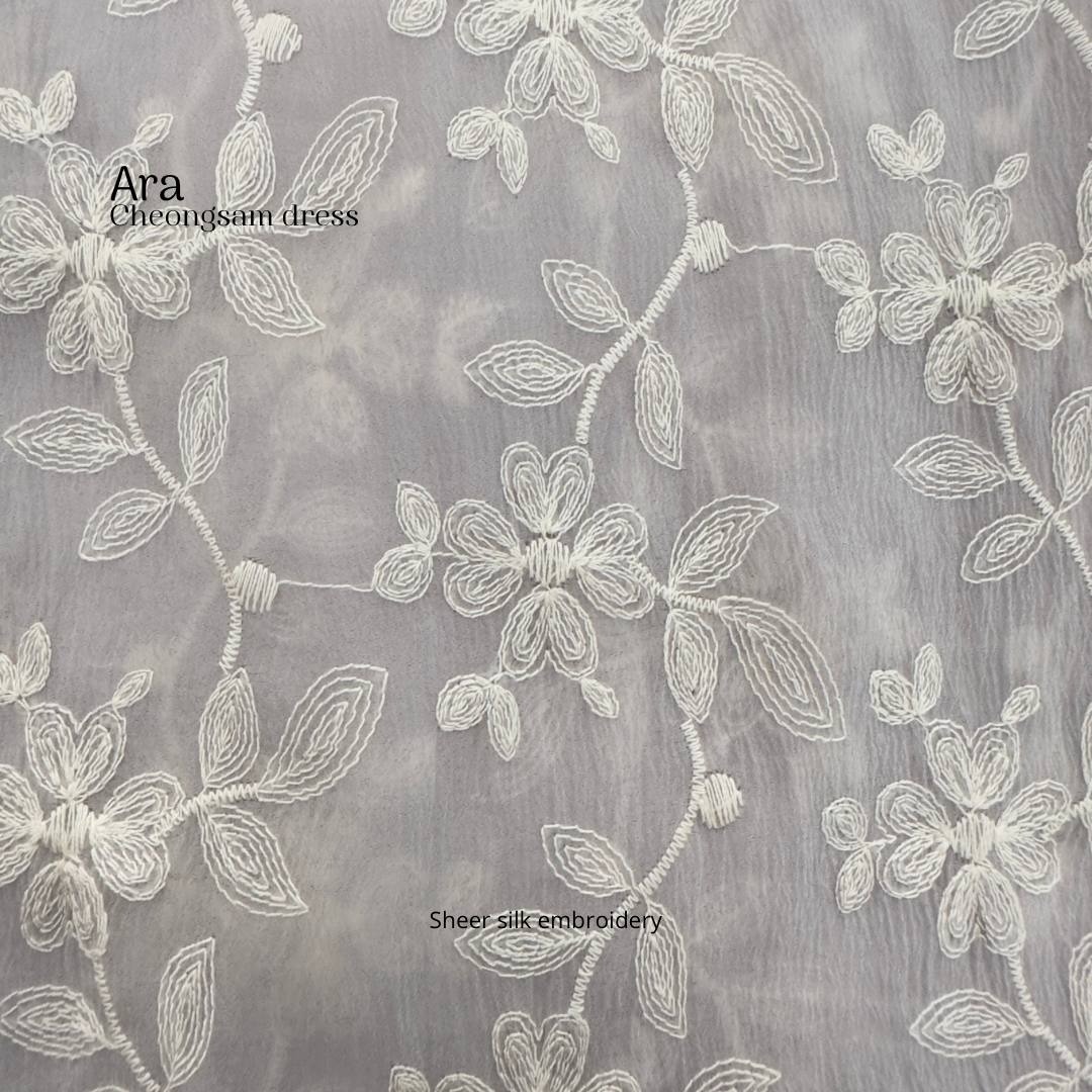 Ara Cheongsam | Modern Outerwear Silk Embroidery