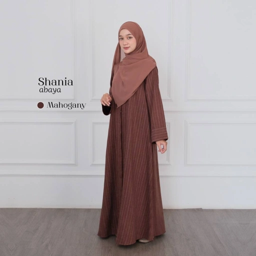 Shania Abaya | Abaya Like Cupro Premium Dress Salur | Busui Friendly 2in1 Look