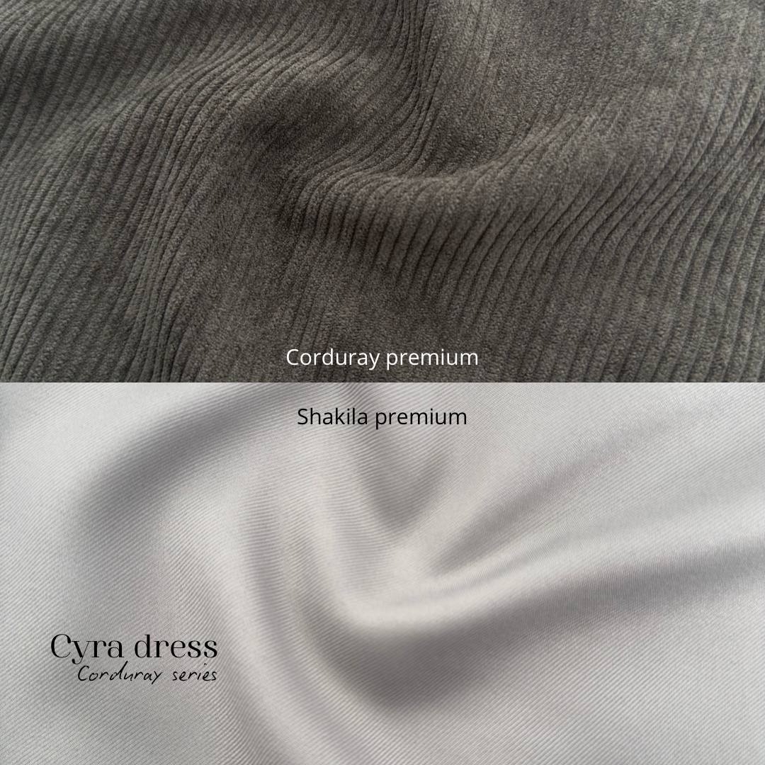 Cyra Corduray | Gamis Vest Outer Syar'i Remaja Kekinian