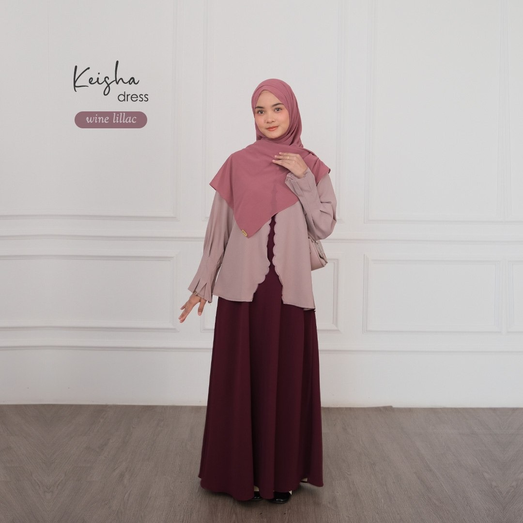 Keisha Outer Bordir | Inner Outer 2in1 Look