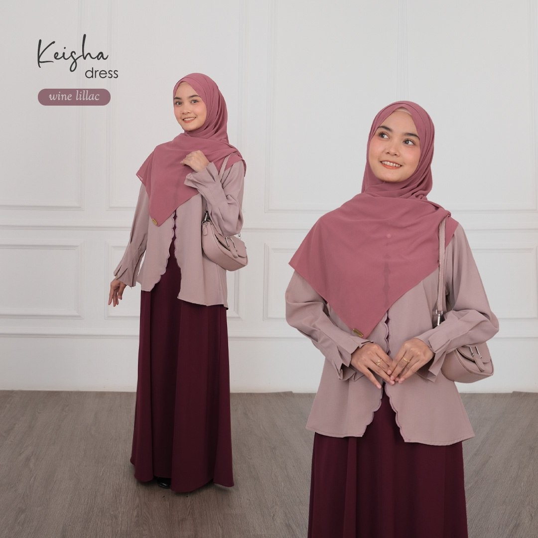 Keisha Outer Bordir | Inner Outer 2in1 Look