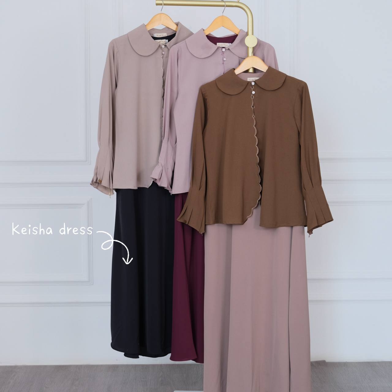 Keisha Outer Bordir | Inner Outer 2in1 Look