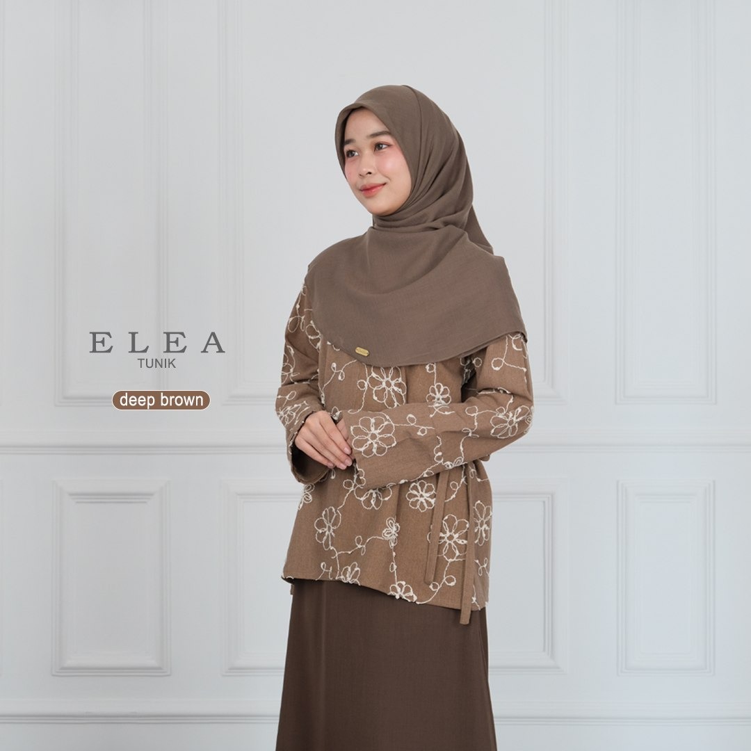Elea Tunik Embroidery | Atasan Wanita Premium