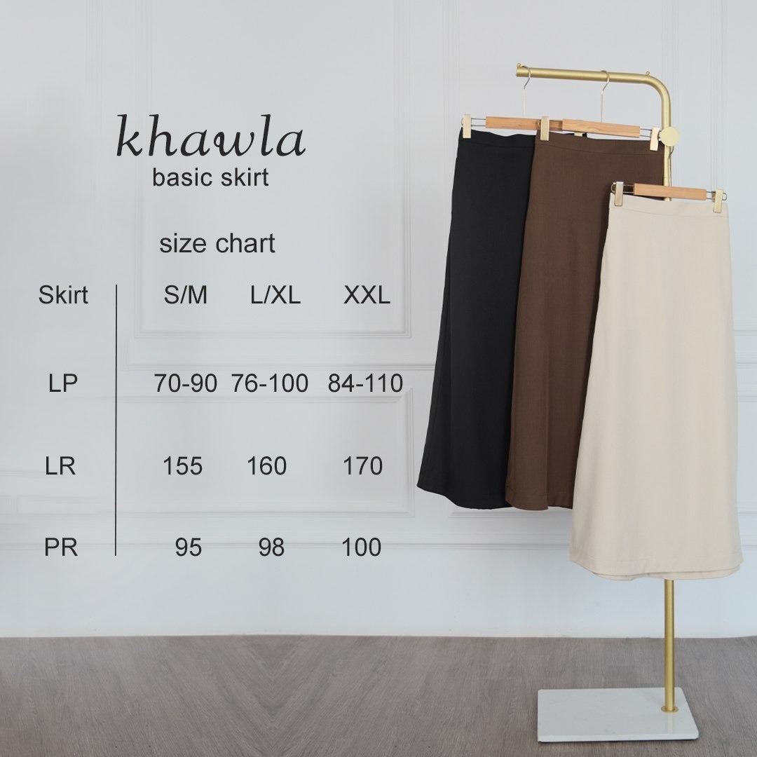 Khawla Rok Basic | Rok Polos 