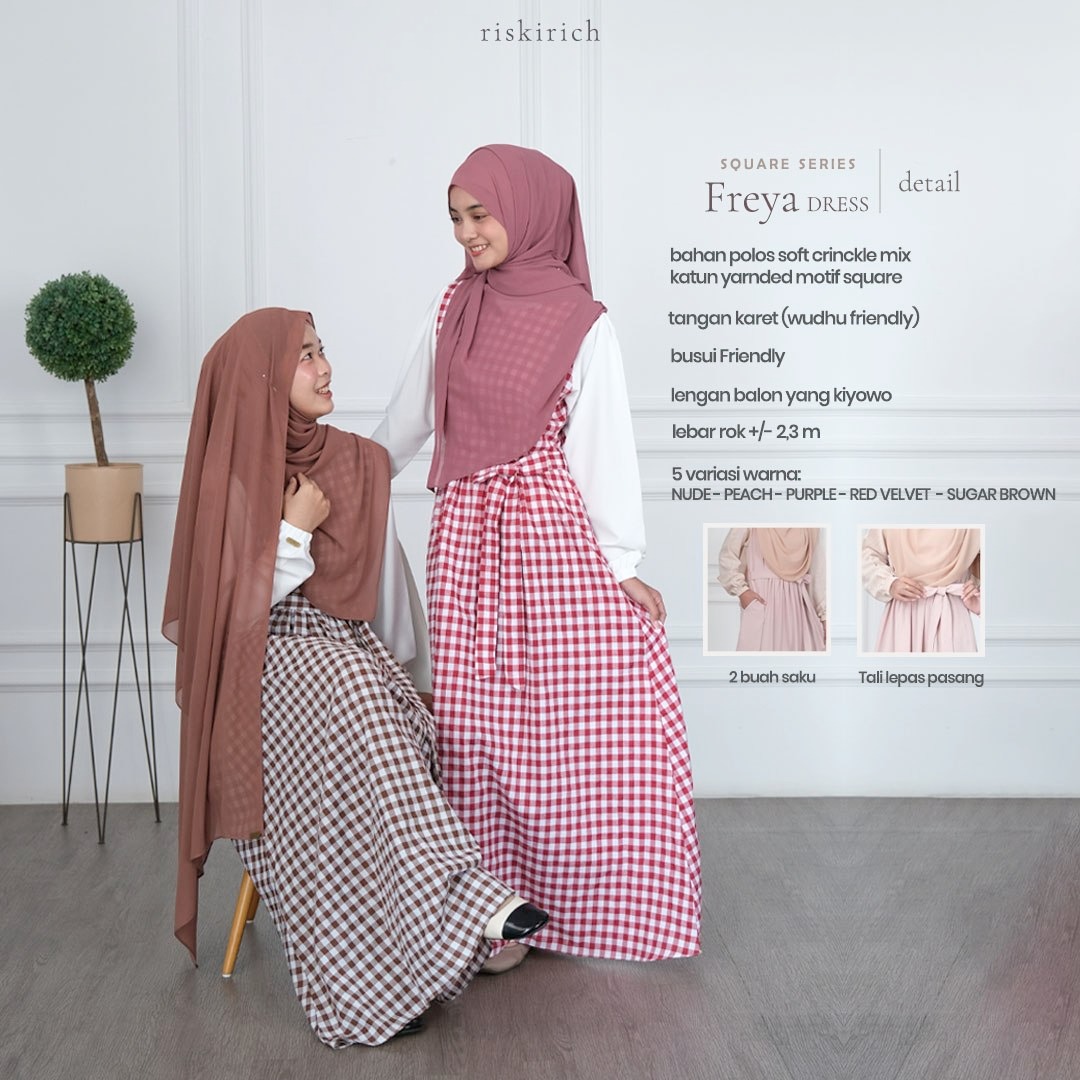 Freya Dress | Dress Simple Kiyowo