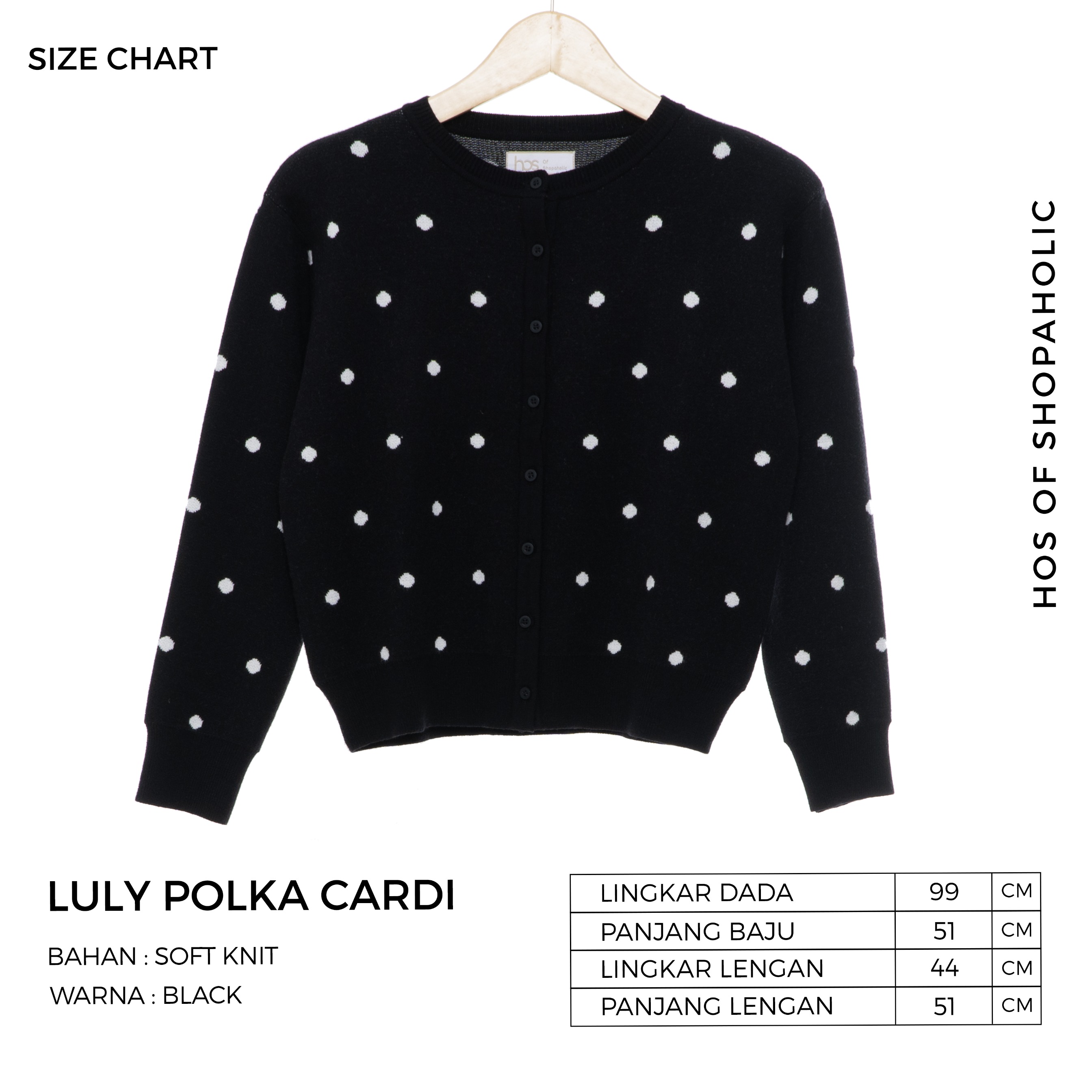 LULY POLKA CARDI