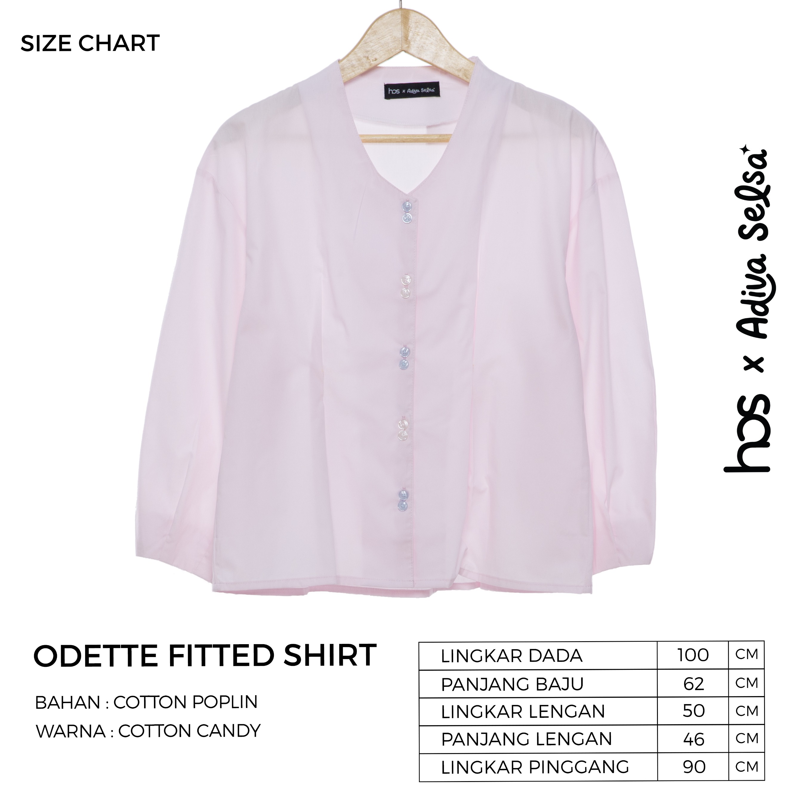 HOS x ADIVA SELSA - Odette Fitted Shirt