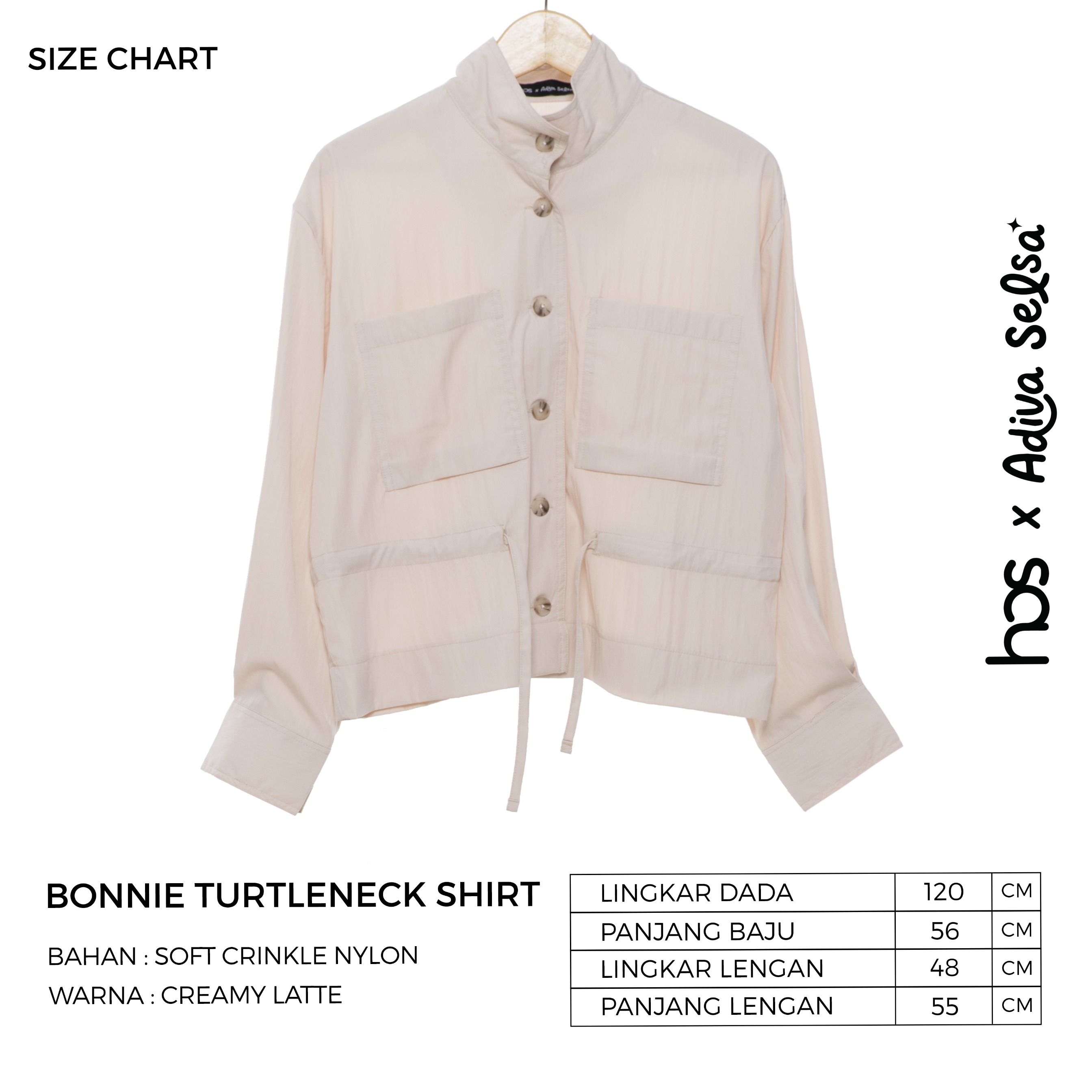 HOS x ADIVA SELSA - Bonnie Turtleneck Shirt 