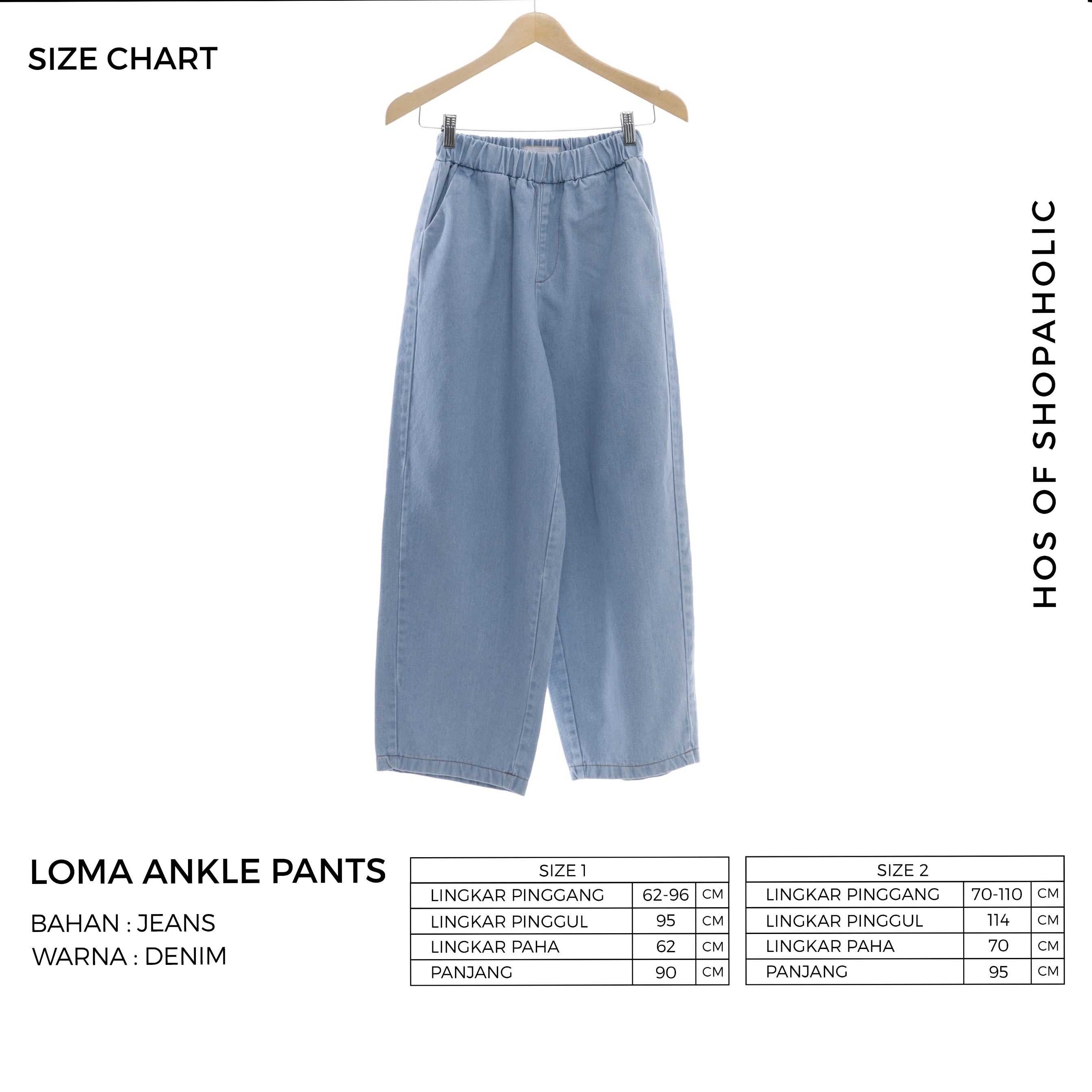 LOMA ANKLE JEANS