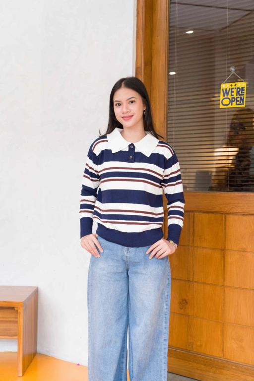 Image of WILLOW POLO KNIT