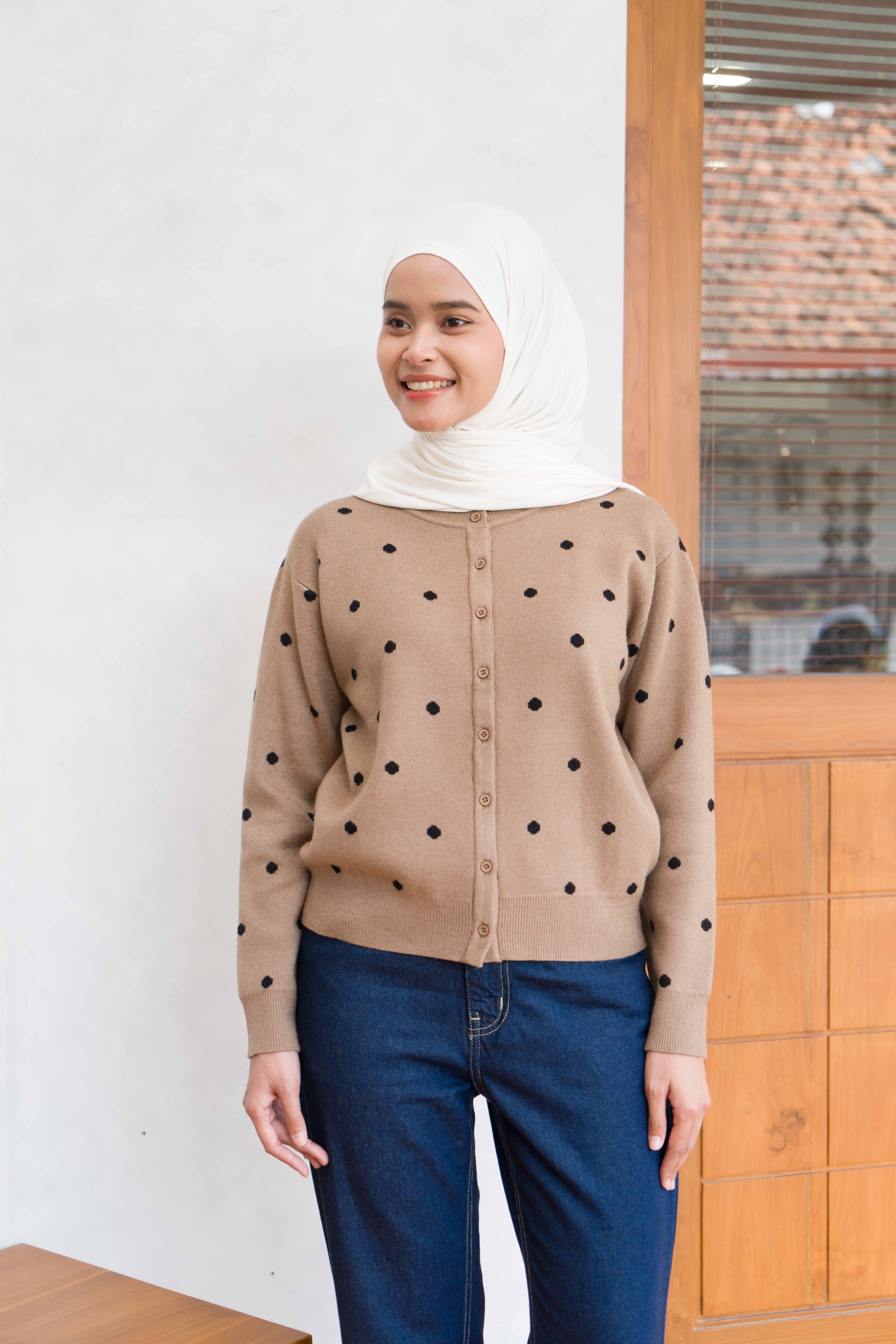 LULY POLKA CARDI