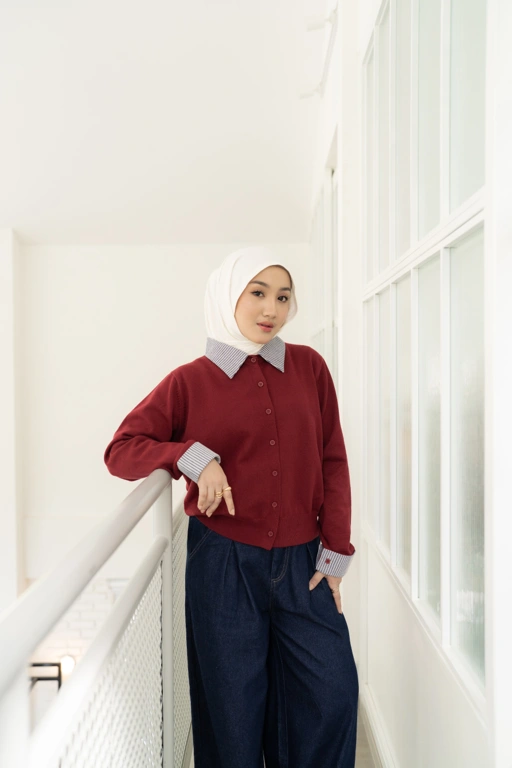 Image of KAYDEN CARDI KNIT 