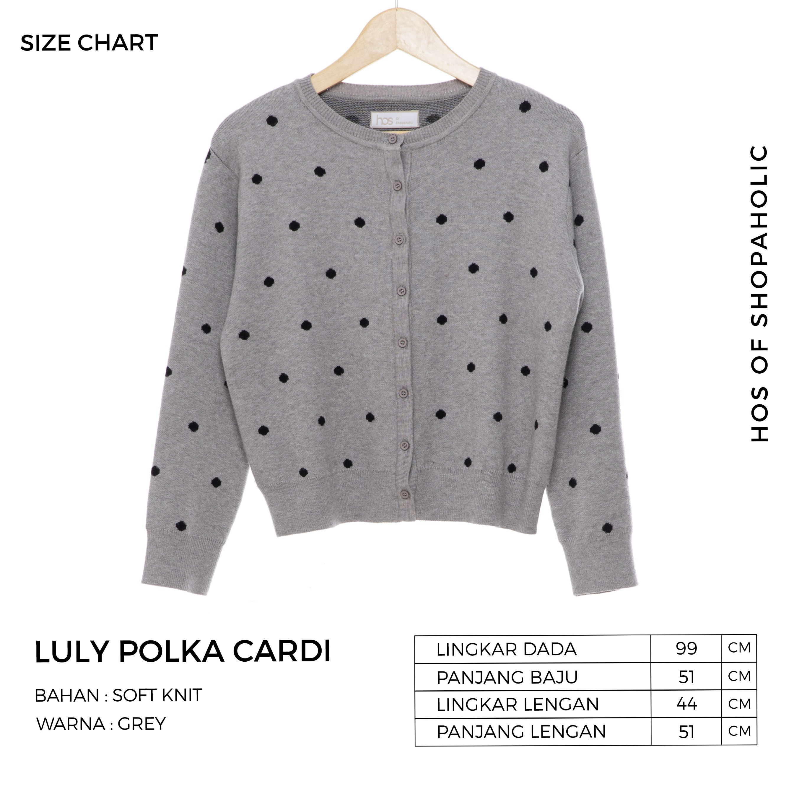 LULY POLKA CARDI