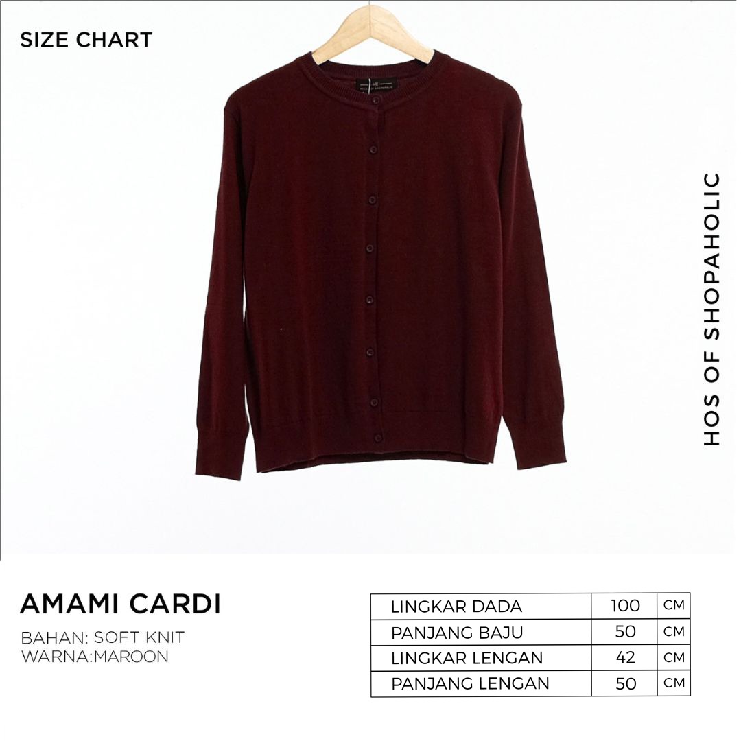 AMAMI CARDI 