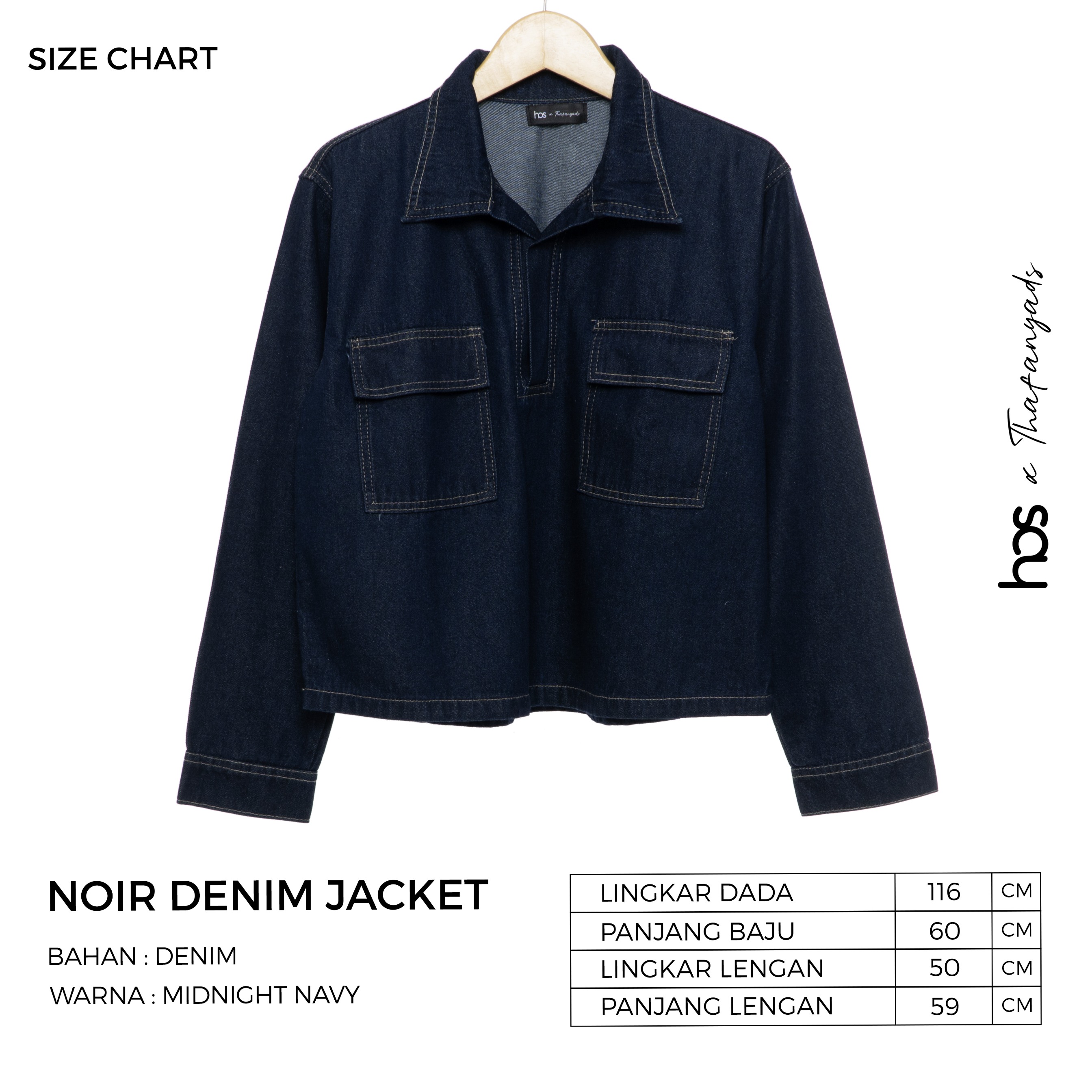 NOIR DENIM JACKET 