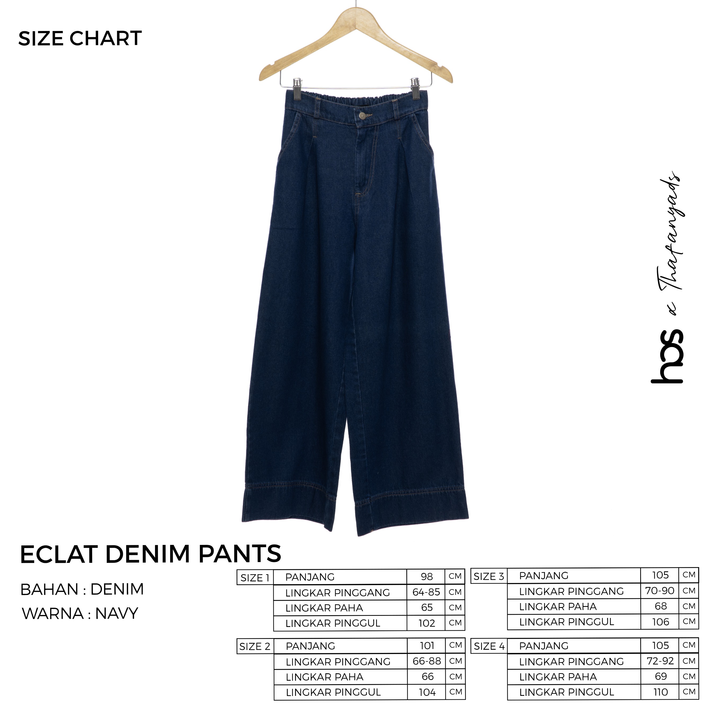 ECLAT DENIM PANTS 
