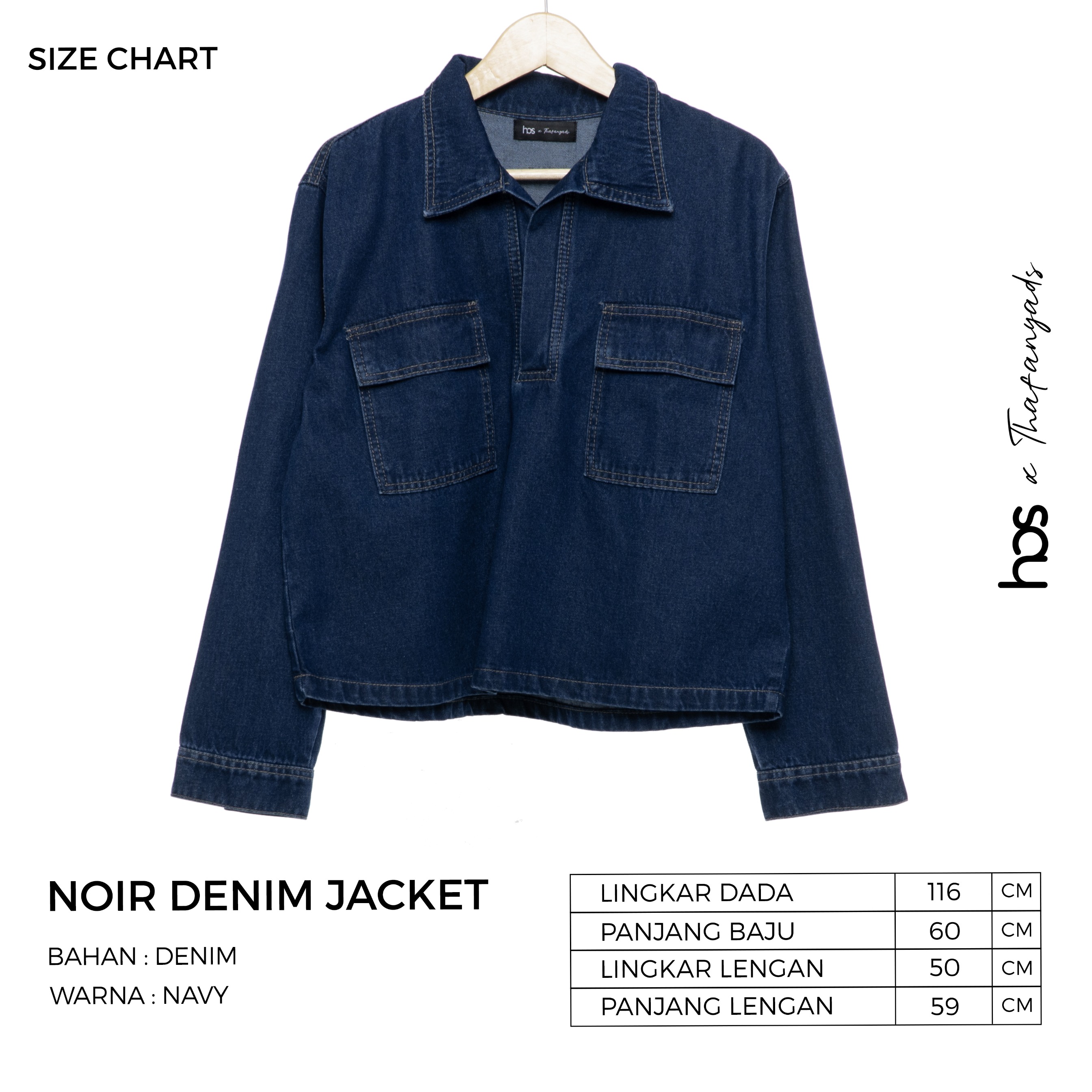 NOIR DENIM JACKET 