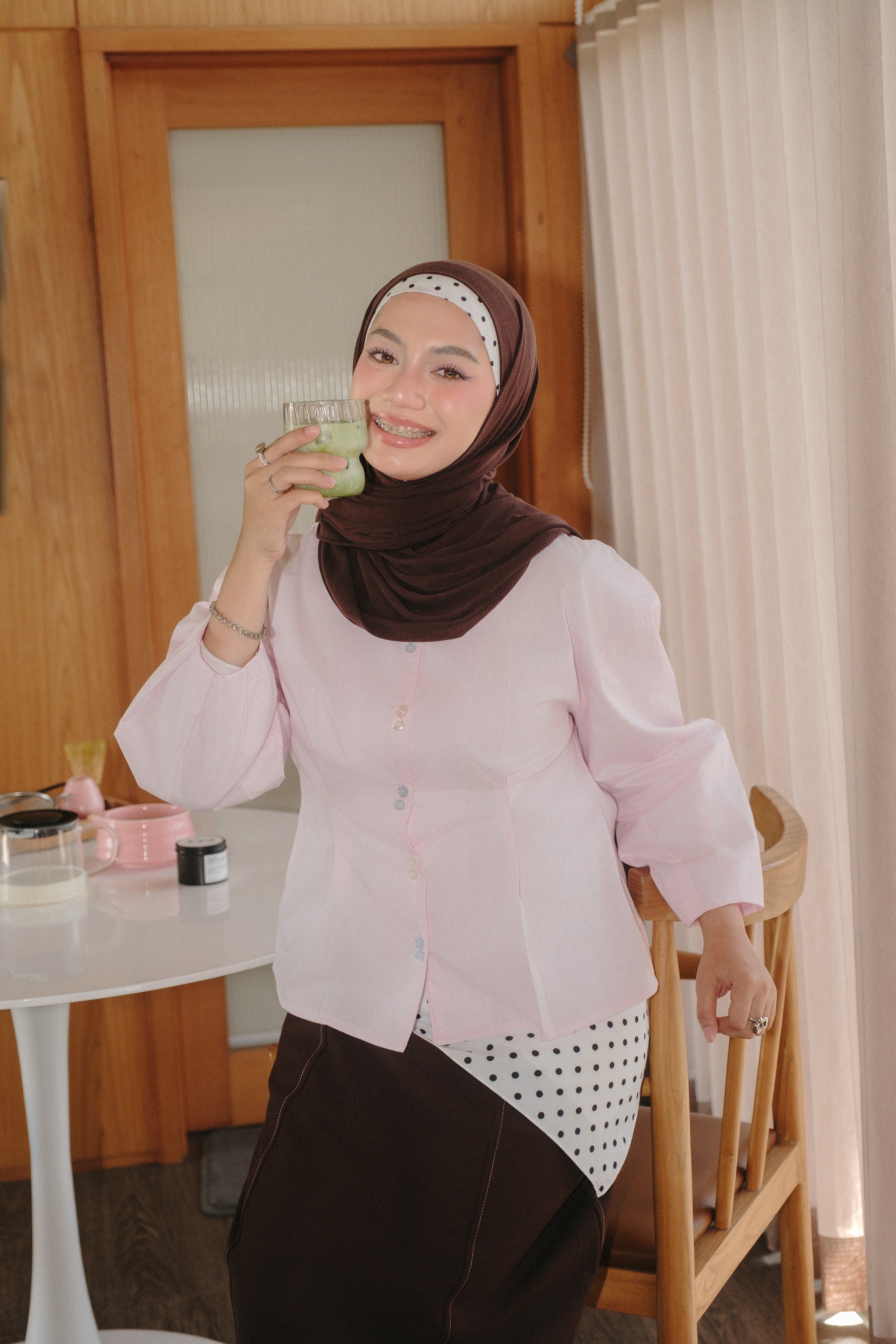 HOS x ADIVA SELSA - Odette Fitted Shirt