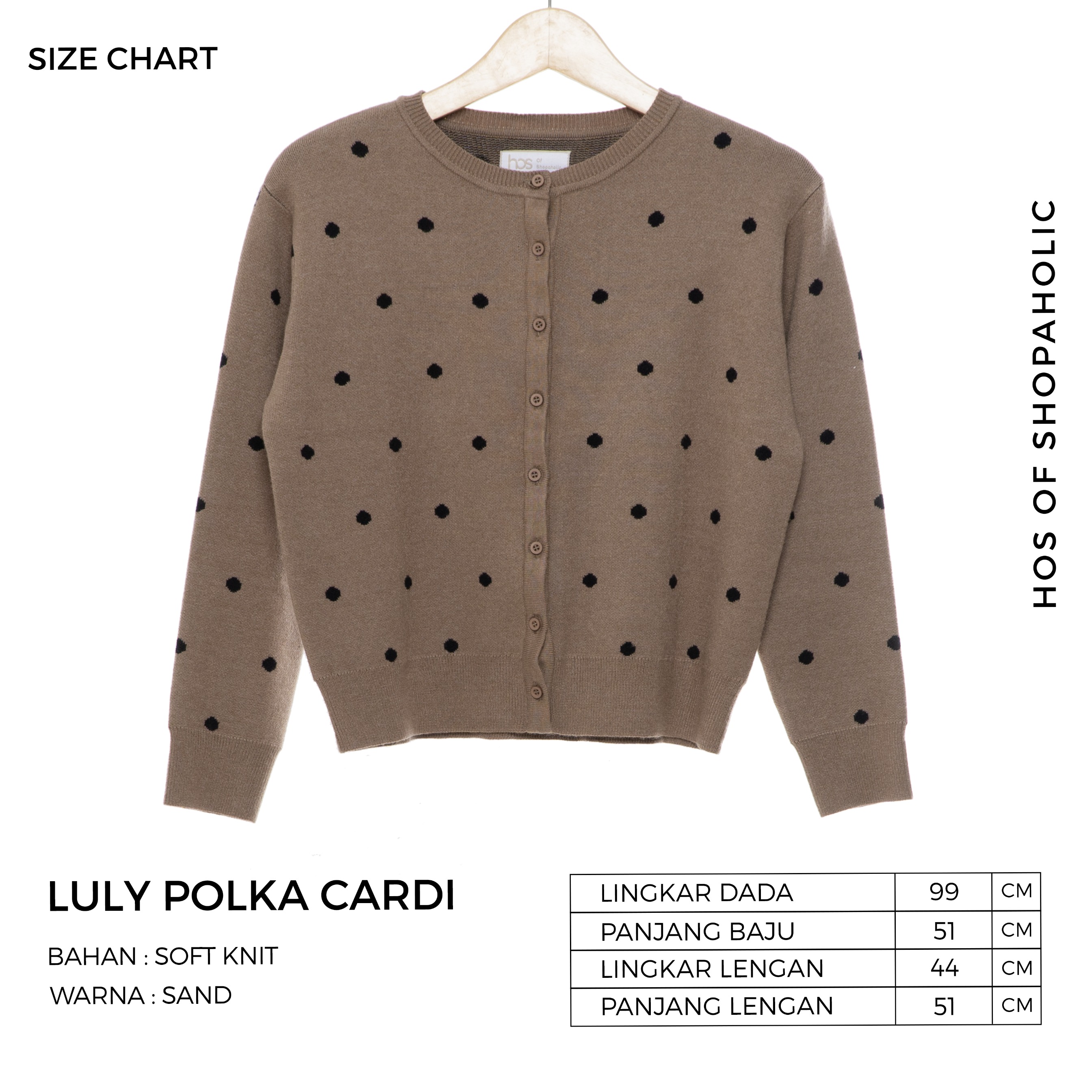 LULY POLKA CARDI