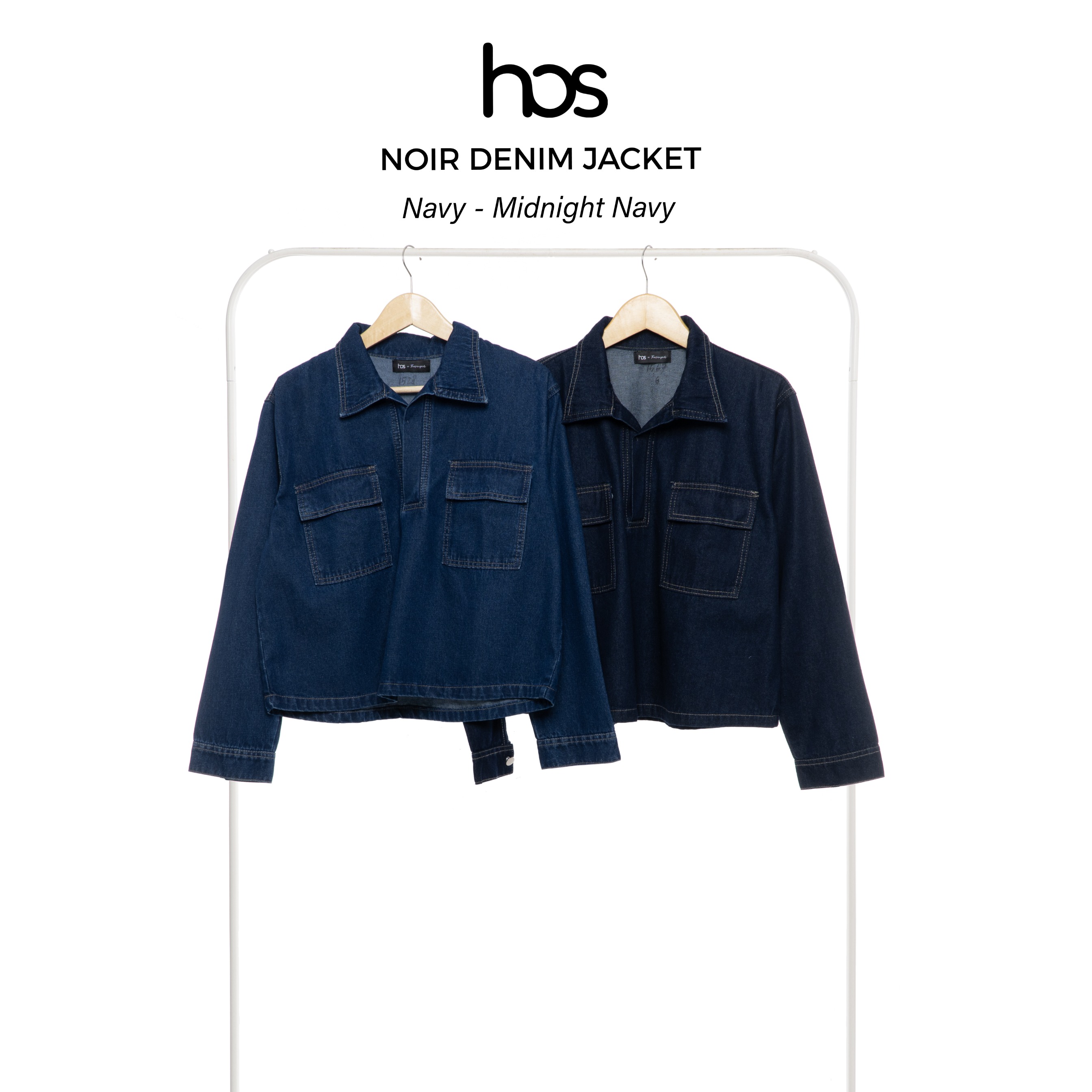 NOIR DENIM JACKET 