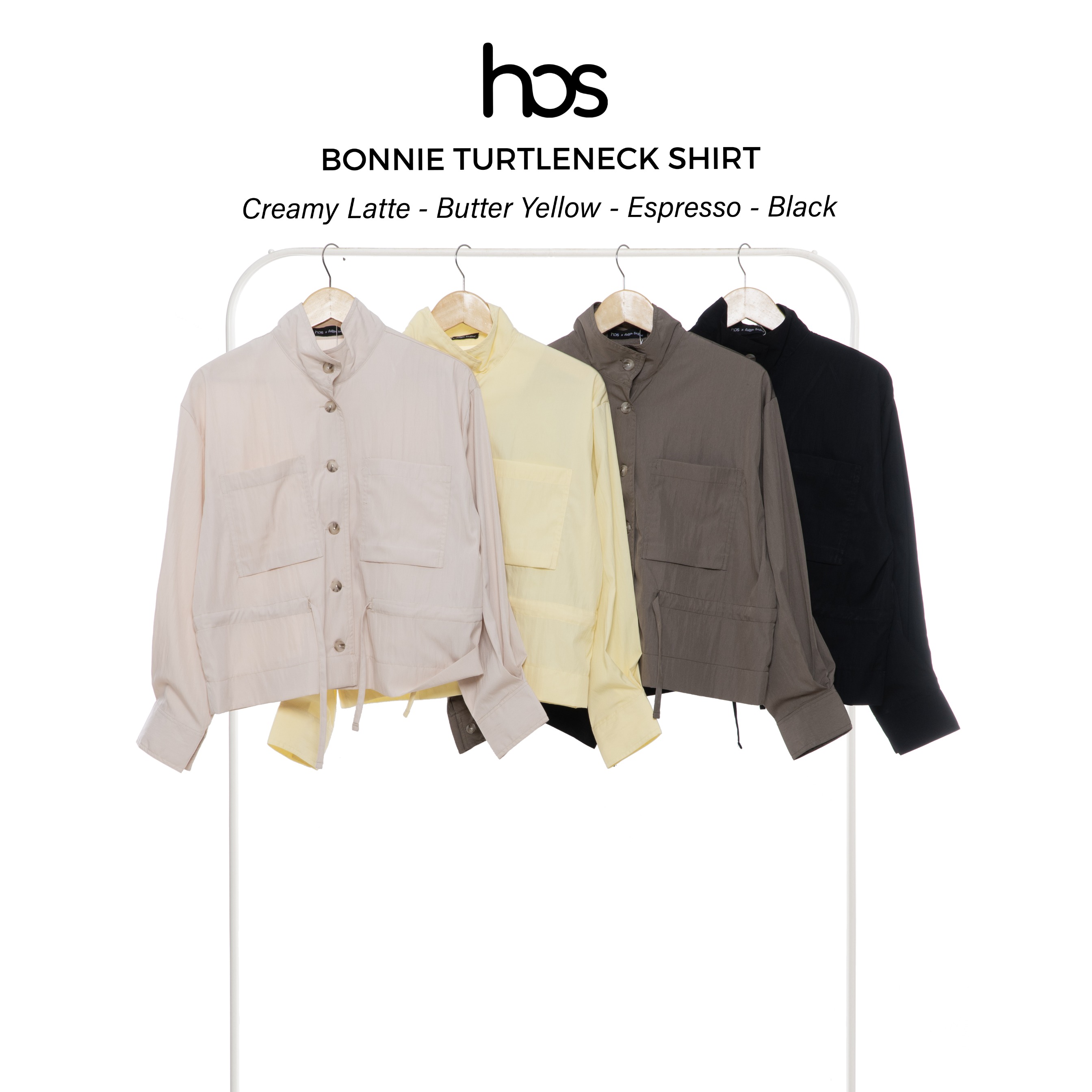 HOS x ADIVA SELSA - Bonnie Turtleneck Shirt 