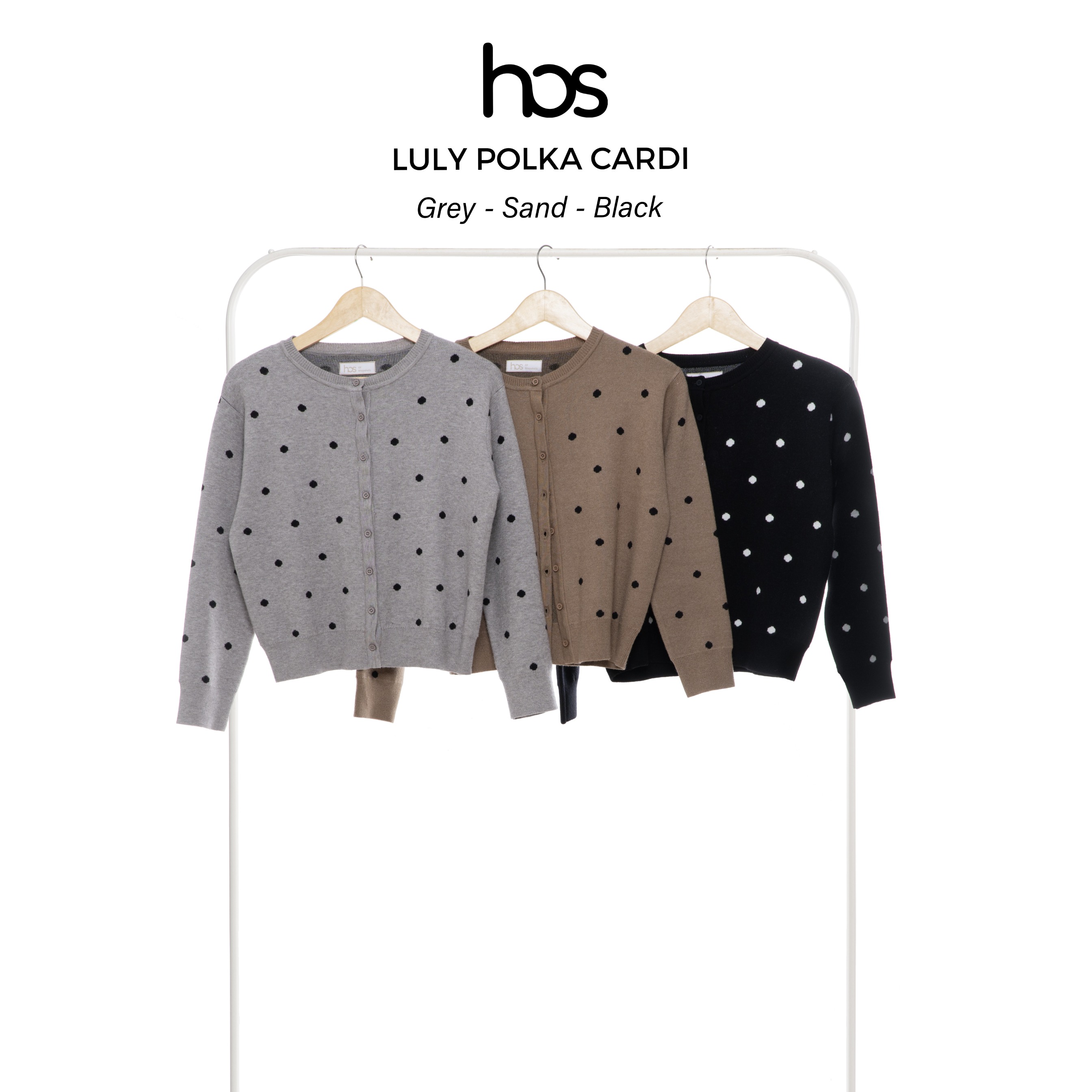 LULY POLKA CARDI