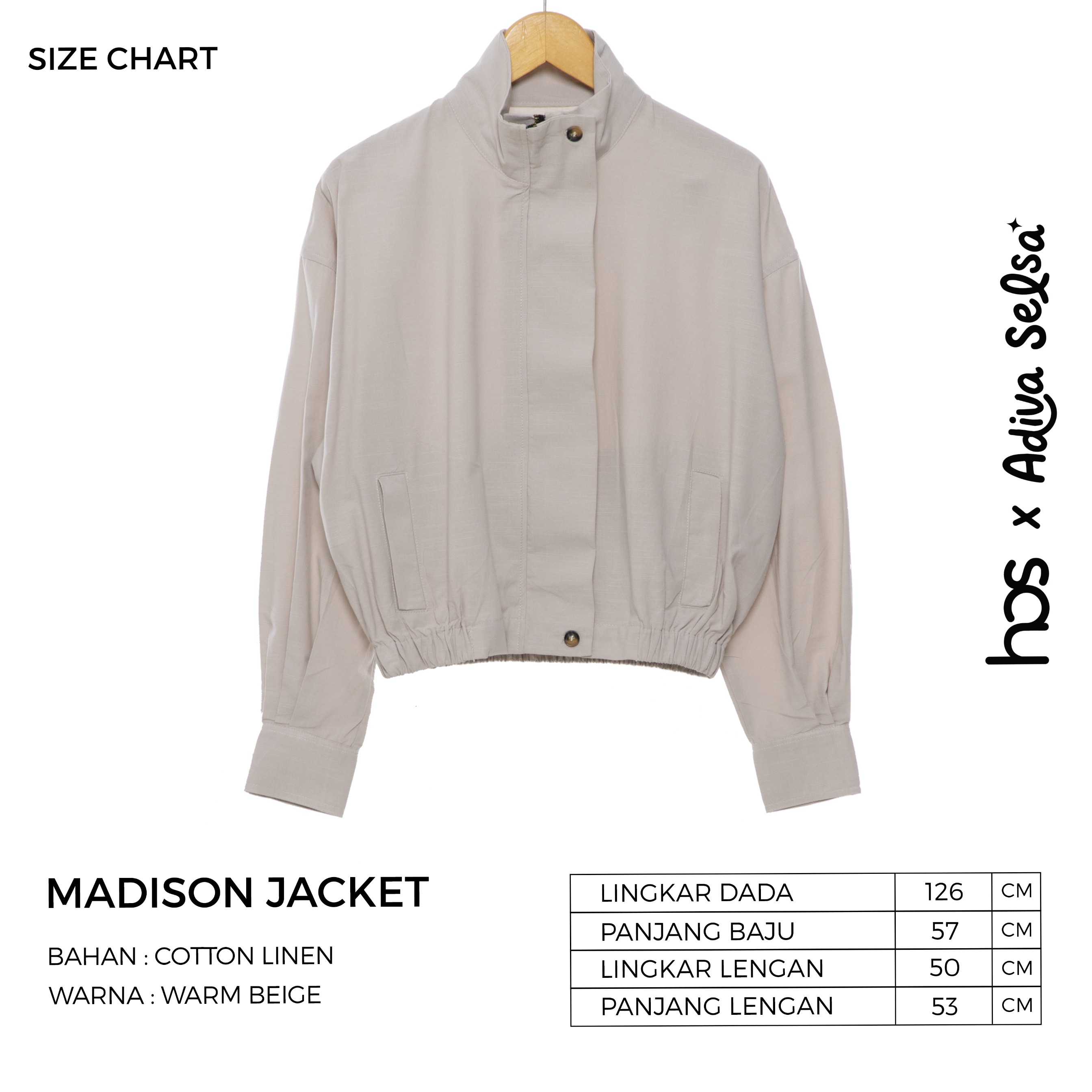 HOS x ADIVA SELSA - Madison Jacket