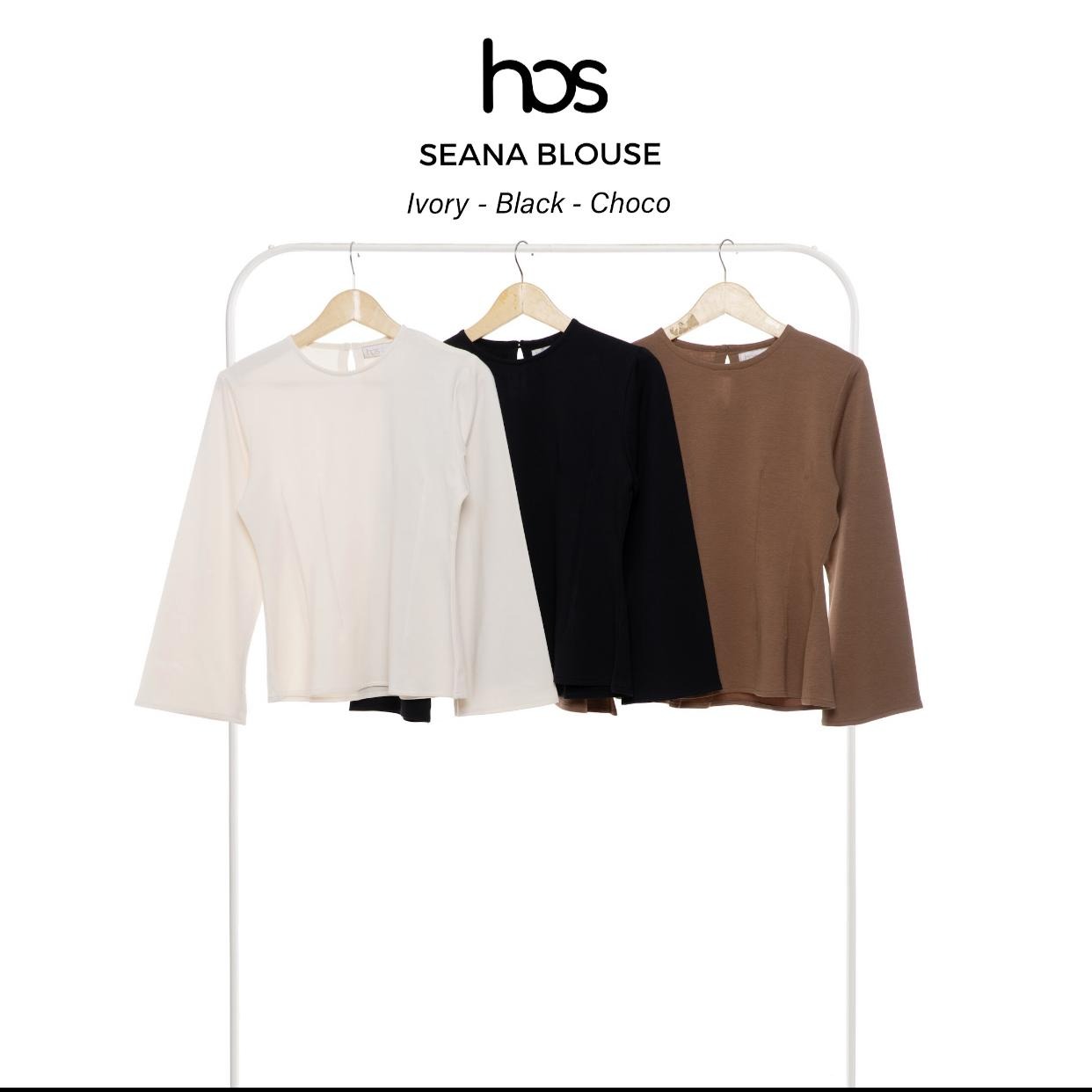 SEANA BLOUSE & SWEAT PANTS 