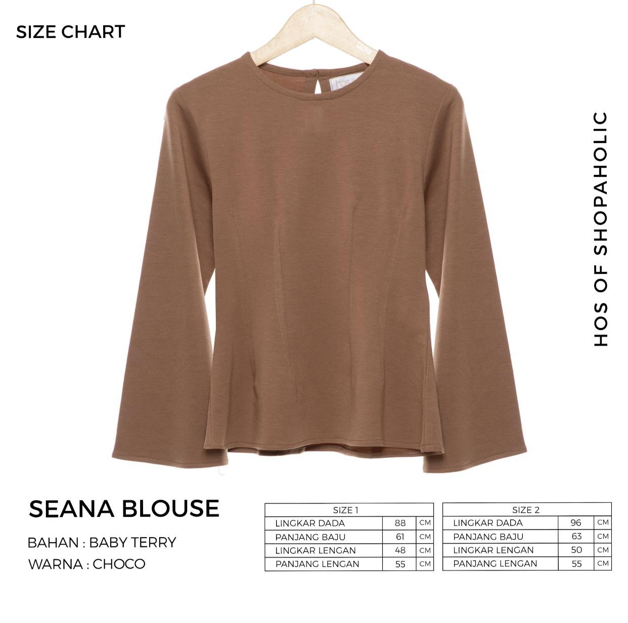 SEANA BLOUSE & SWEAT PANTS 