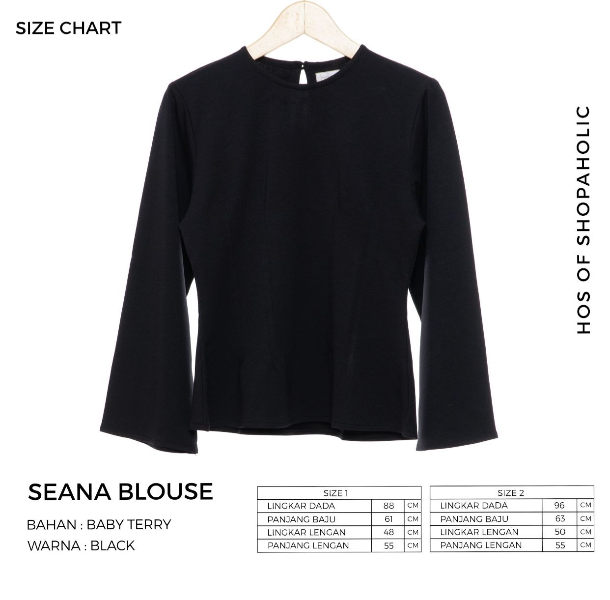 SEANA BLOUSE & SWEAT PANTS 